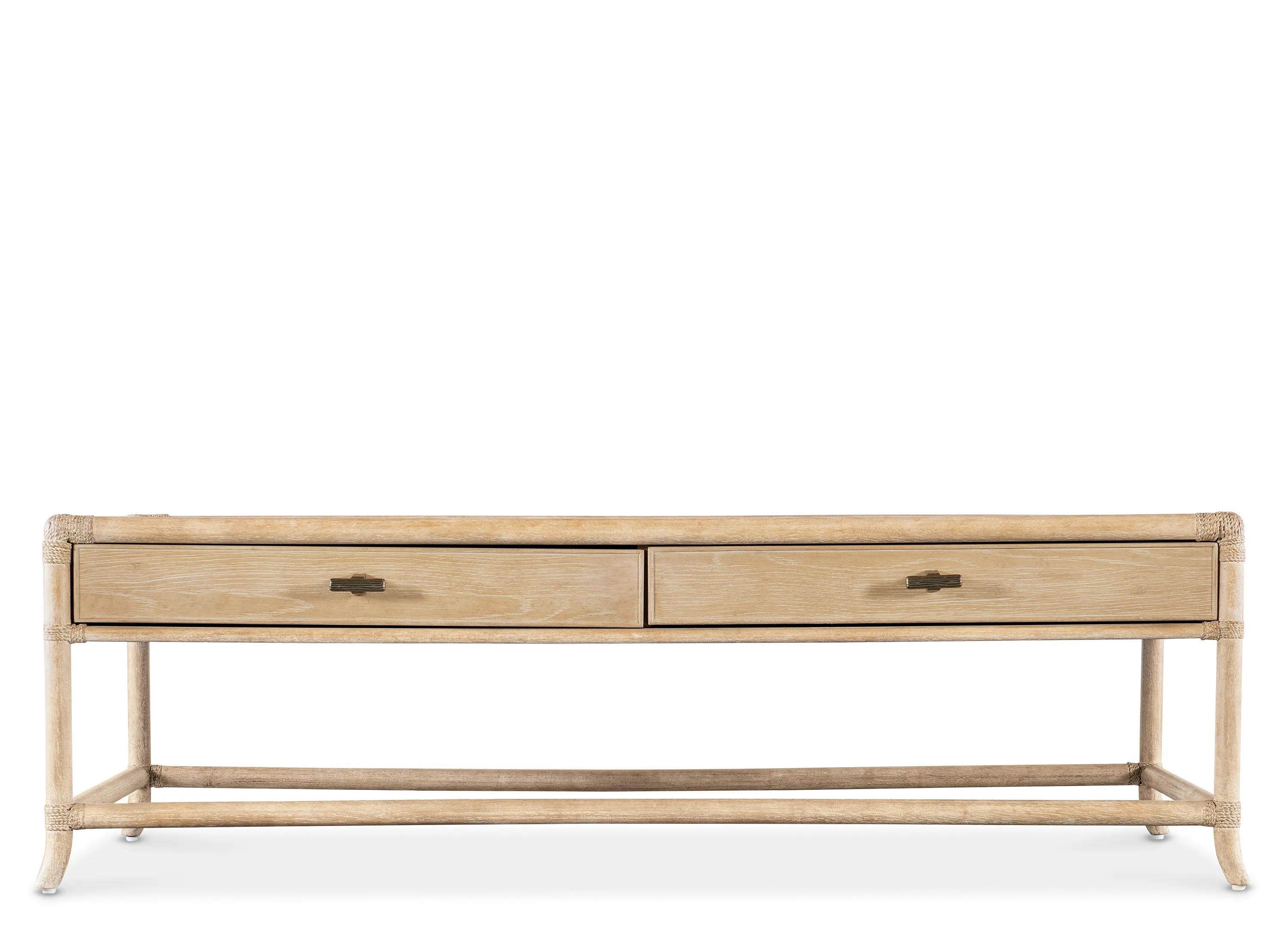Retreat Pole Rattan Cocktail Table