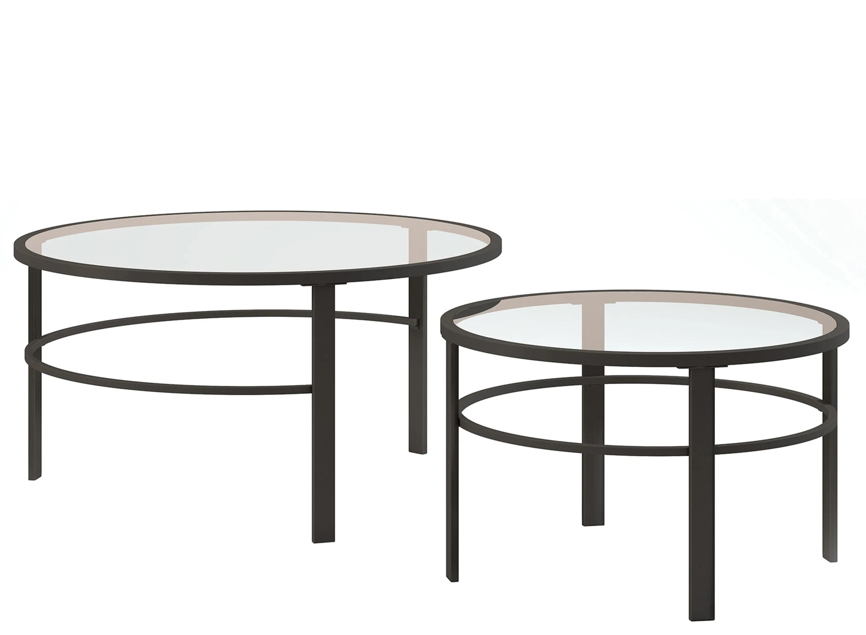 Gaia Round Nesting Coffee Table Set