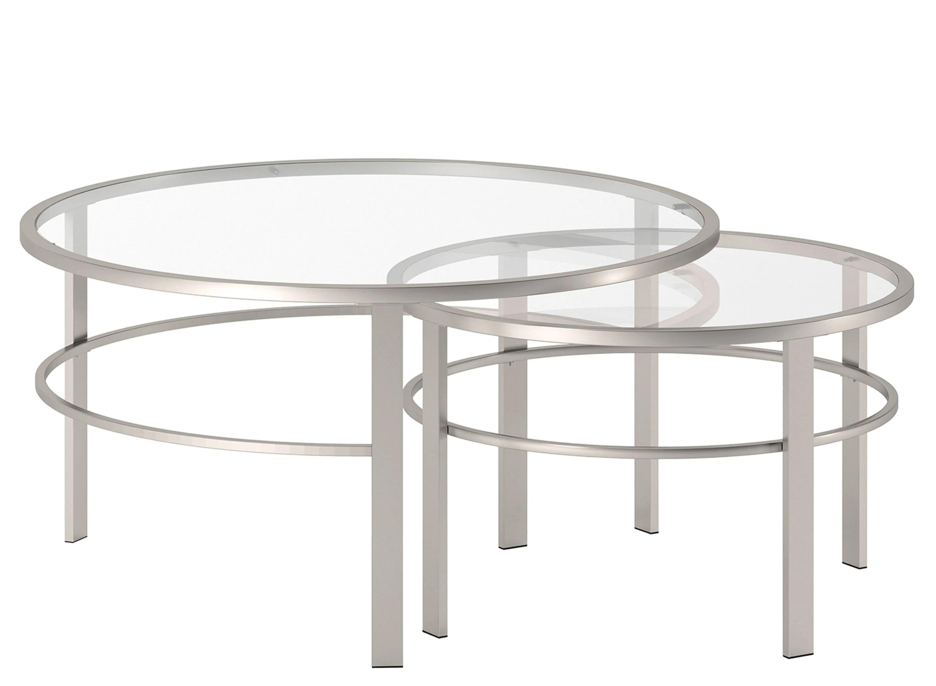 Gaia Round Nesting Coffee Table Set