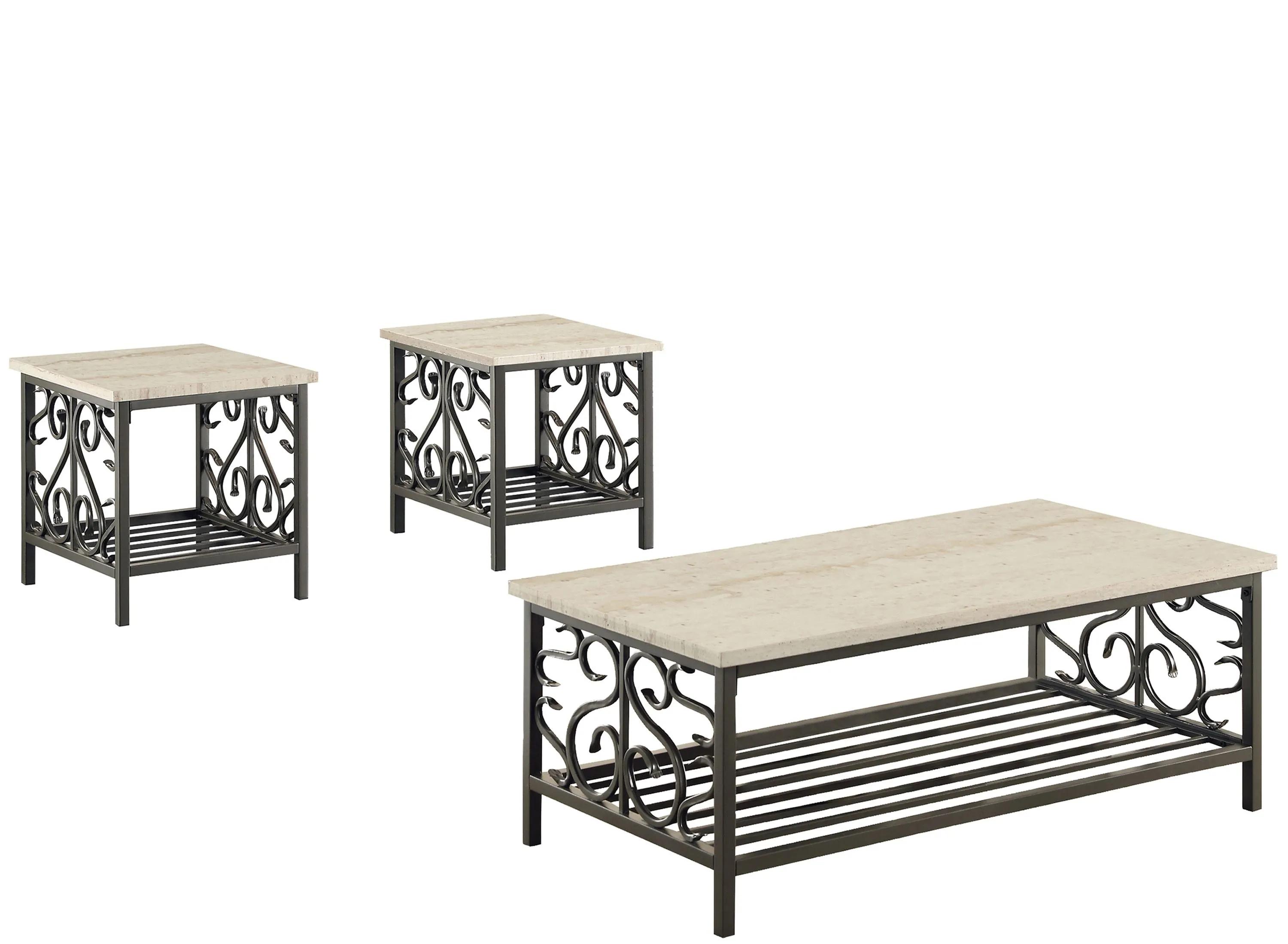 Vasily 3-pc. Occasional Table Set