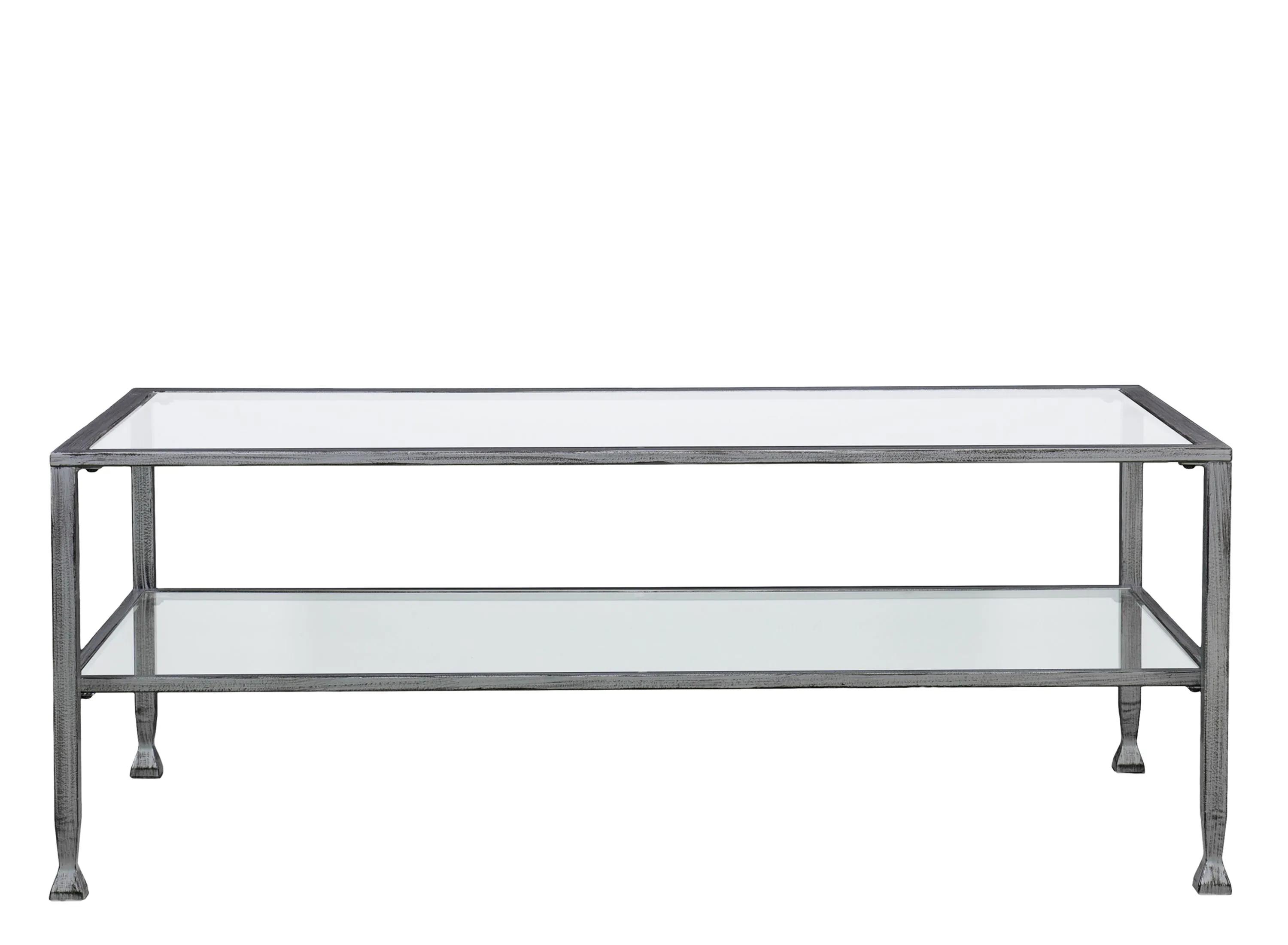 Bexley Metal/Glass Rect Cocktail Table