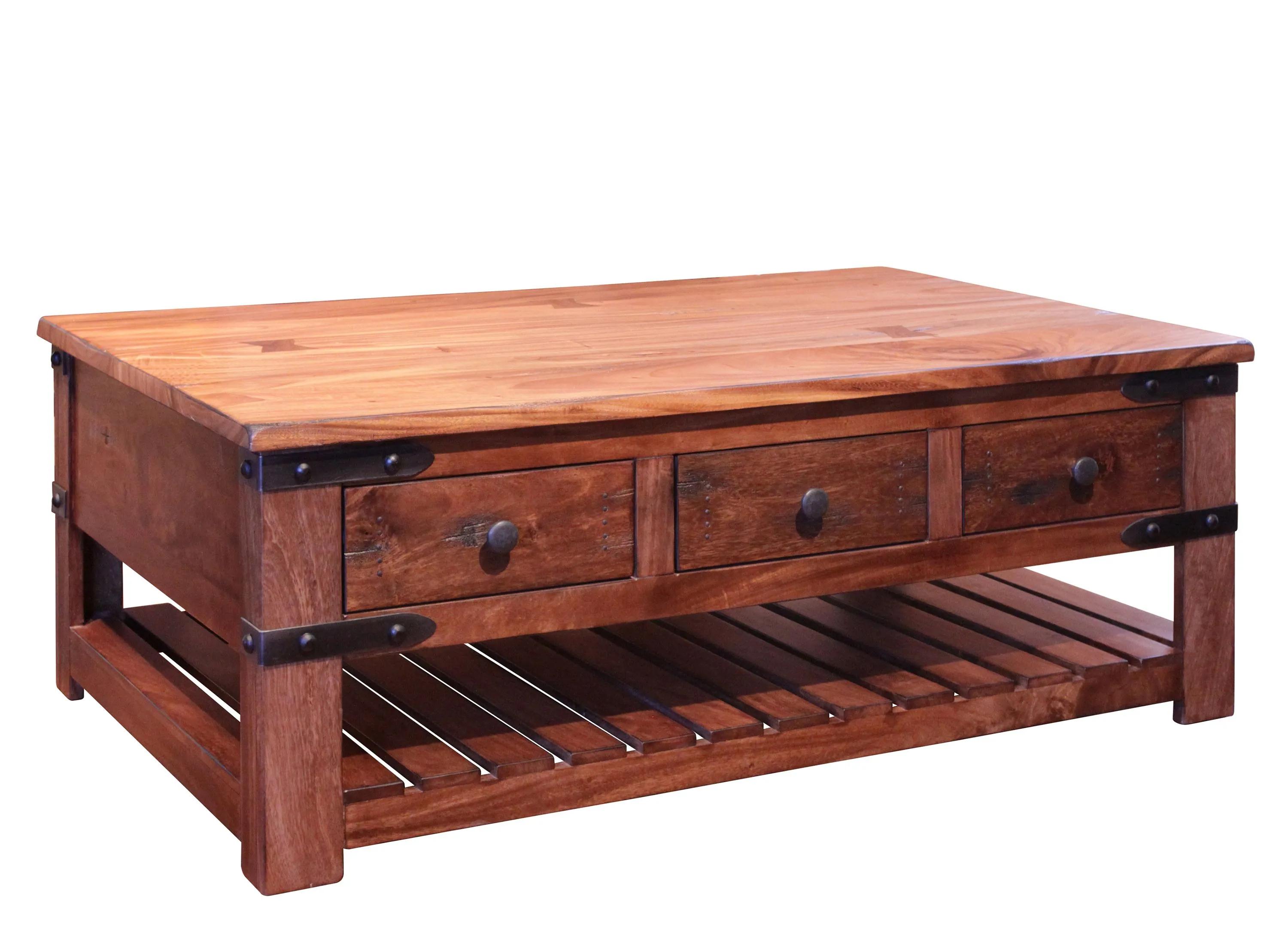 Parota Rectangular Coffee Table