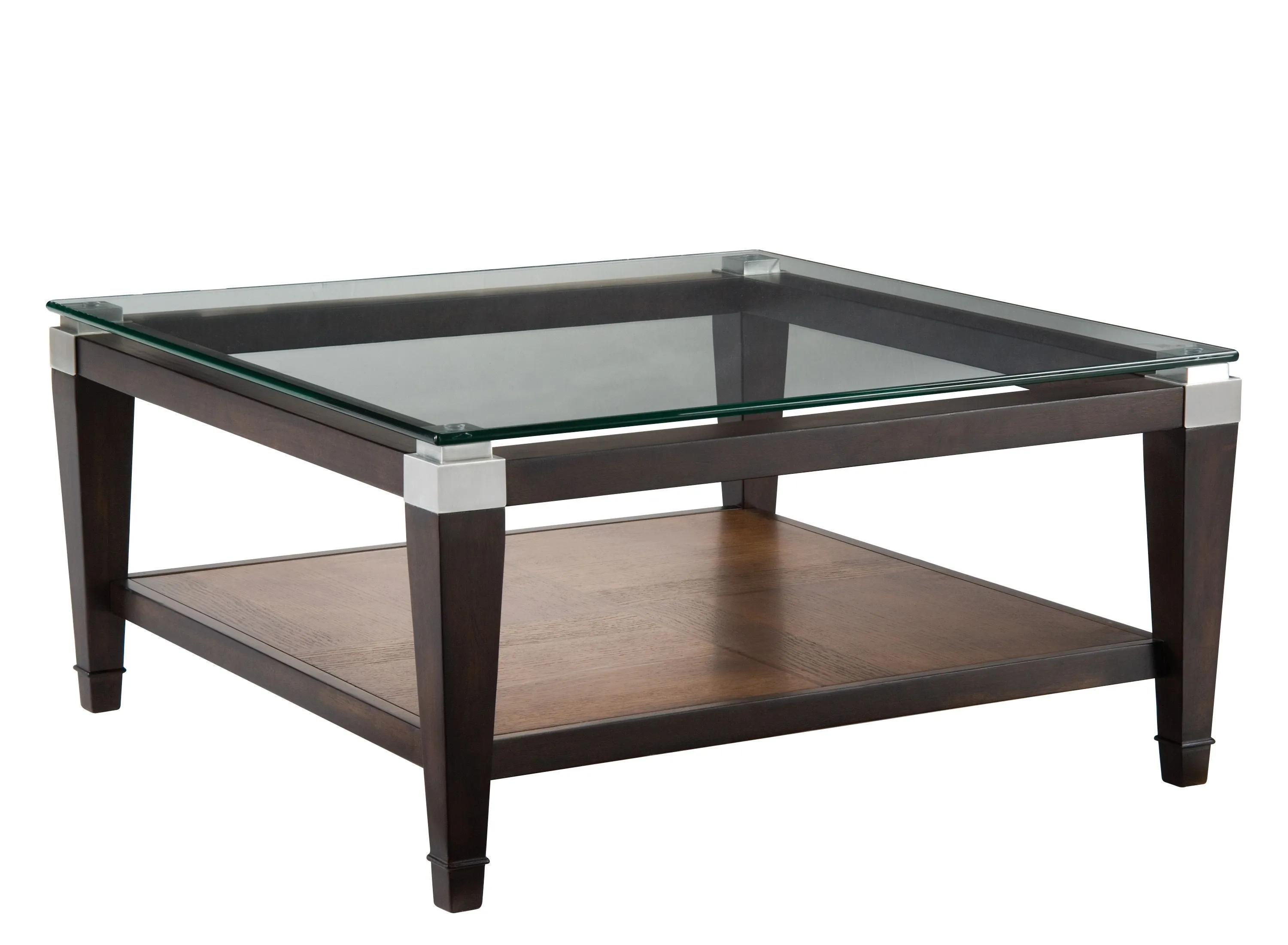 Dunhill Square Glass Coffee Table