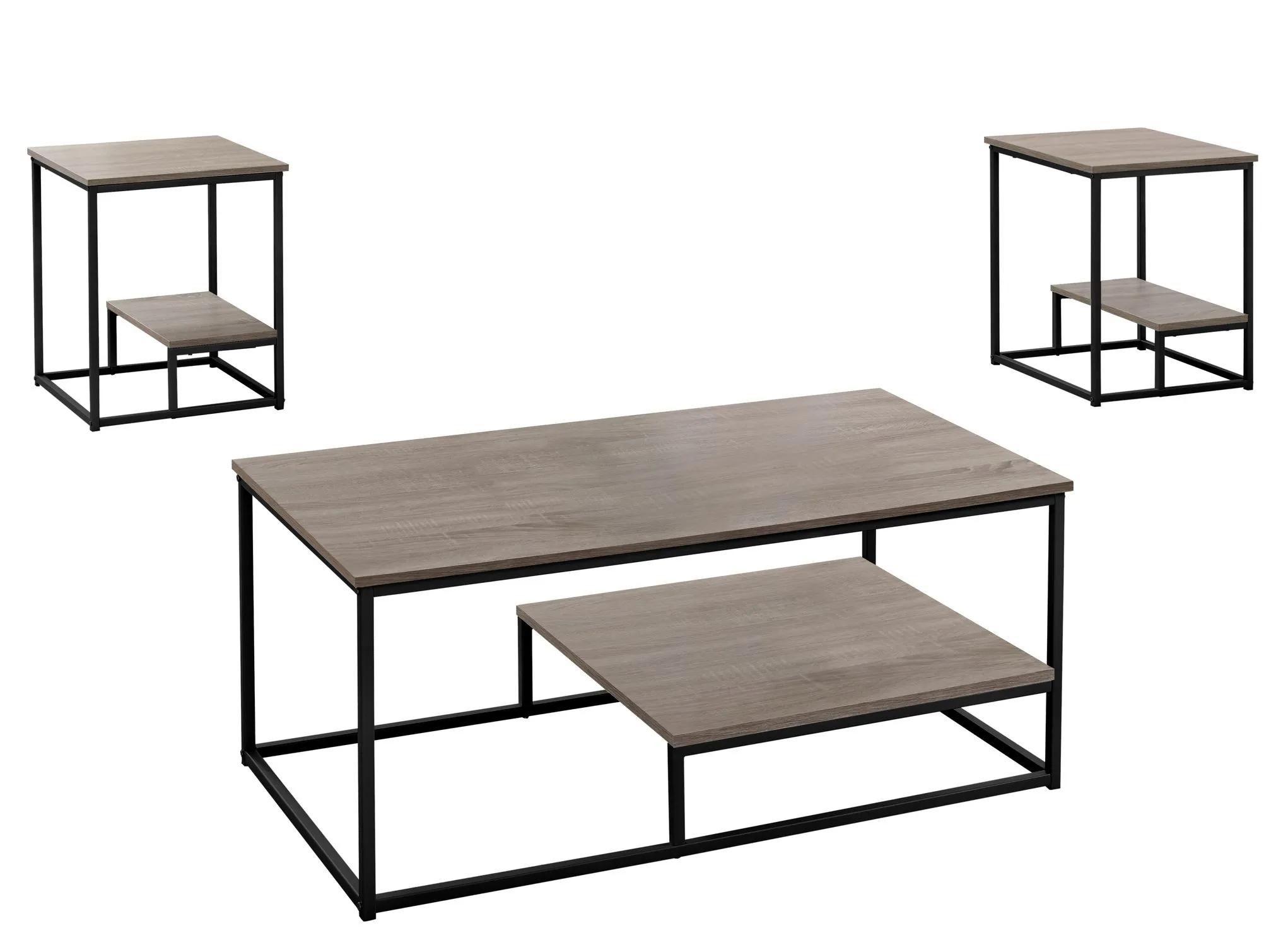 300234410 Monarch Specialties 3-pc. Table Set sku 300234410