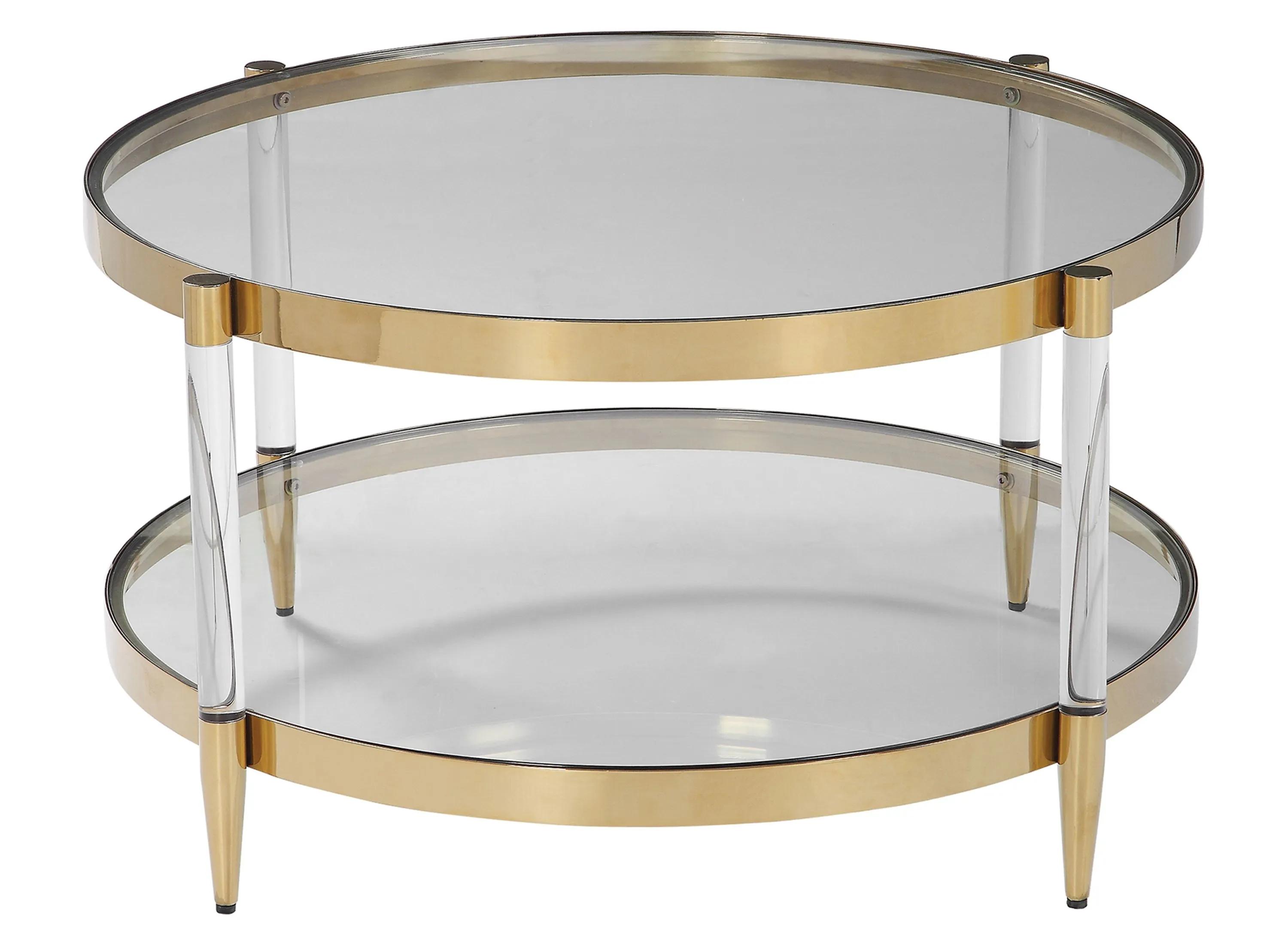 Kingfield Glass Coffee Table