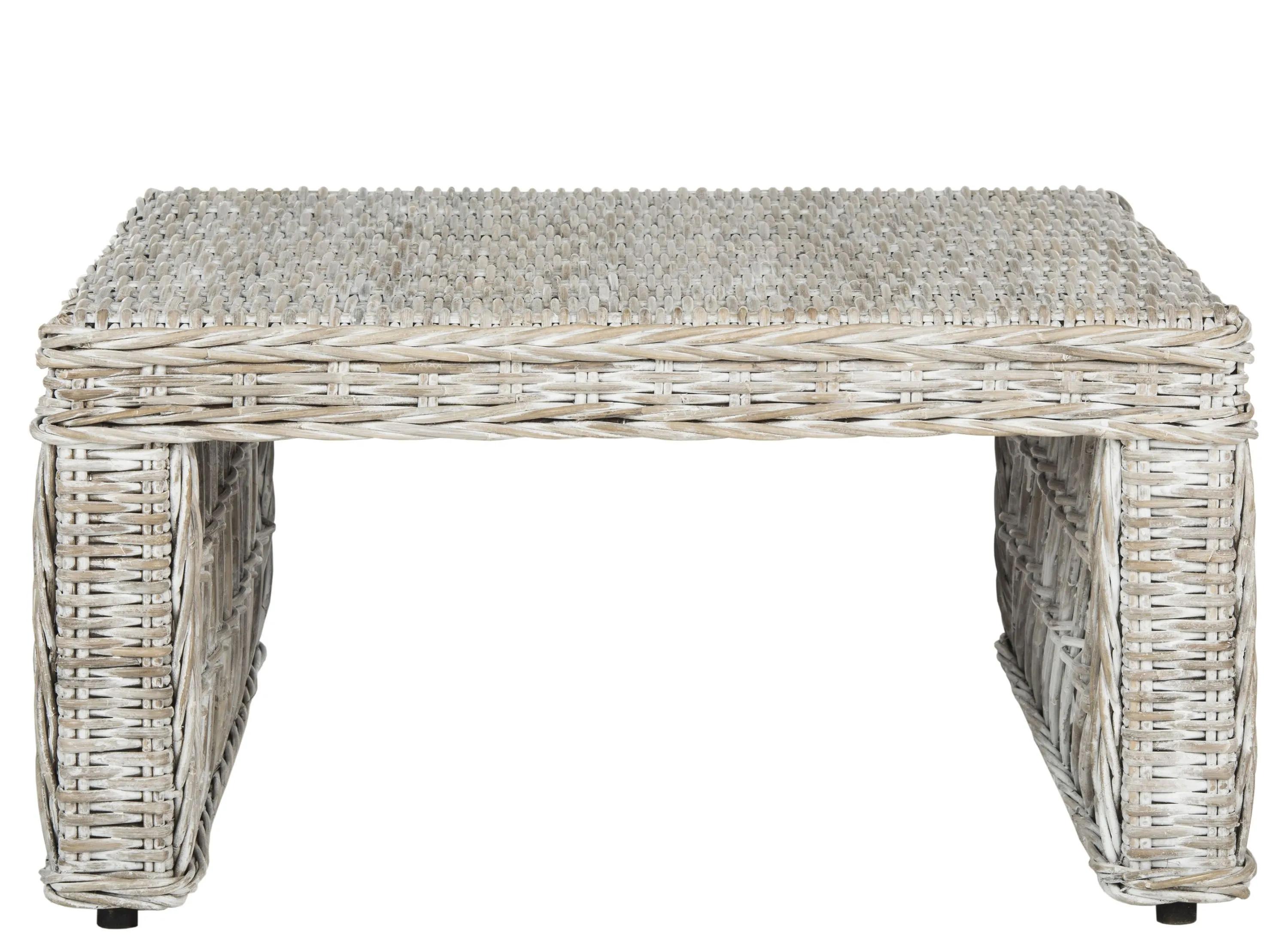 Dale Wicker Coffee Table
