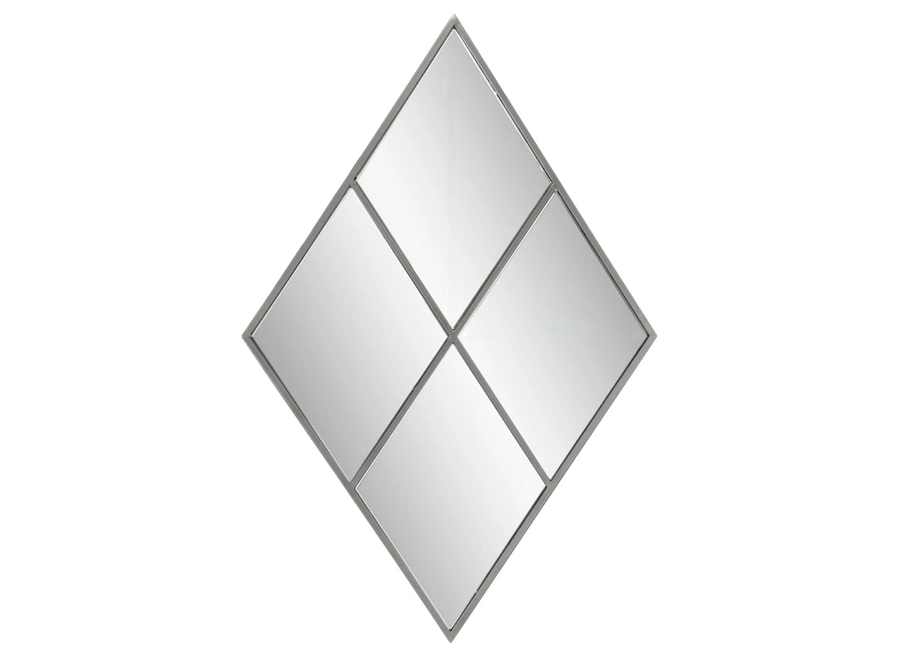 Diamond Windowpane Mirror