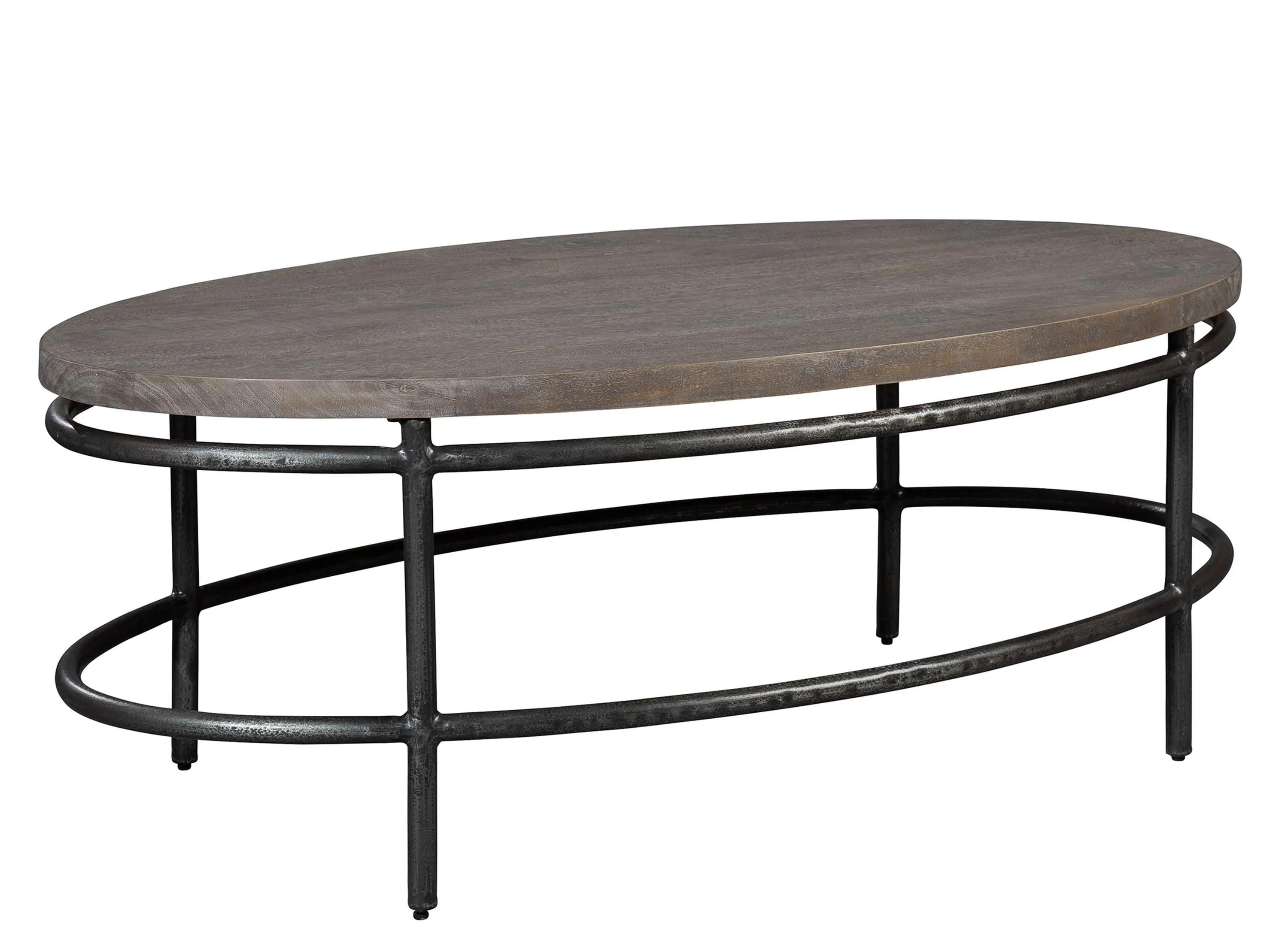 Sedona Gray Oval Coffee Table