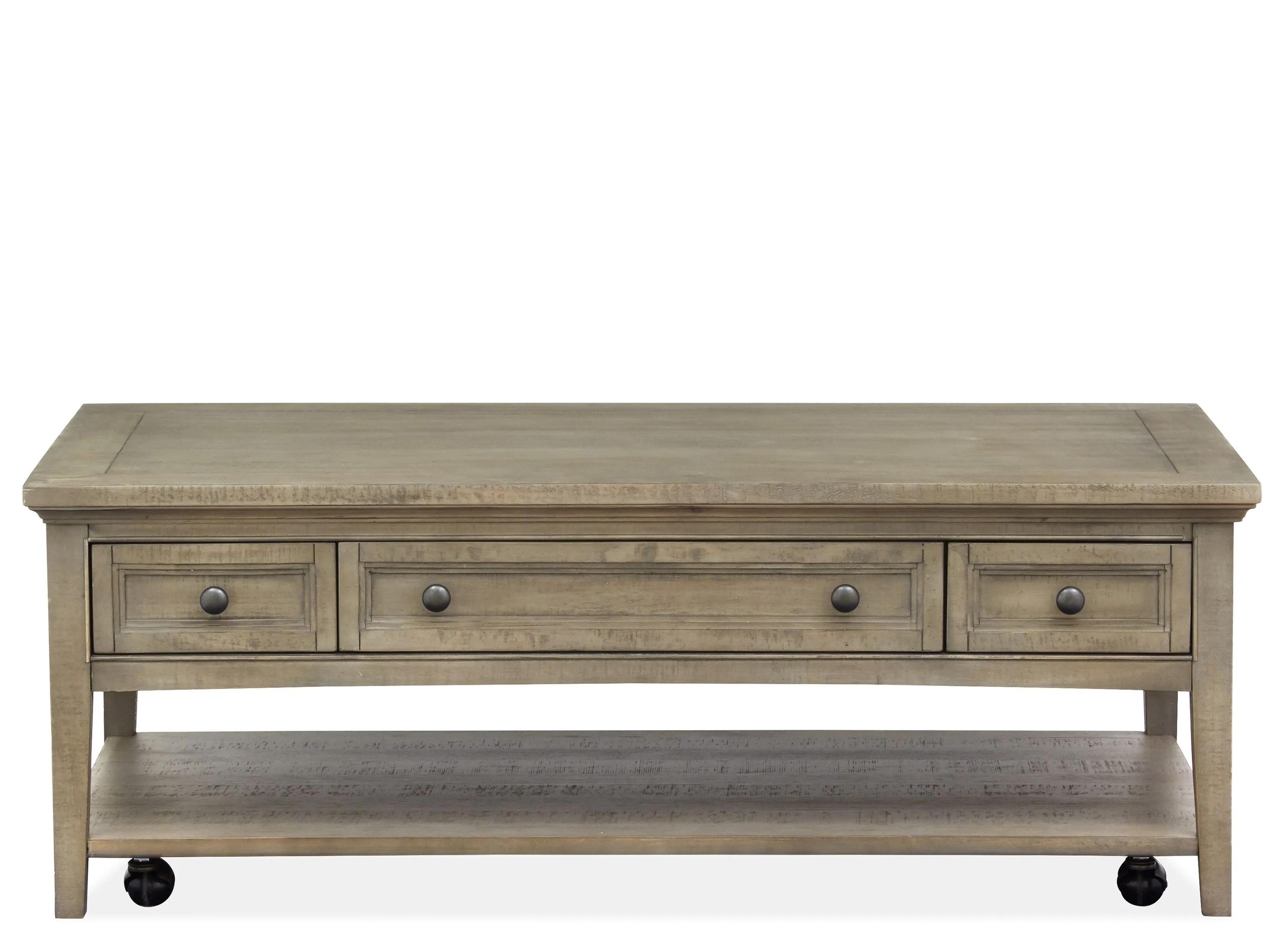 300381211 Paxton Place Rectangular Coffee Table w/Casters sku 300381211