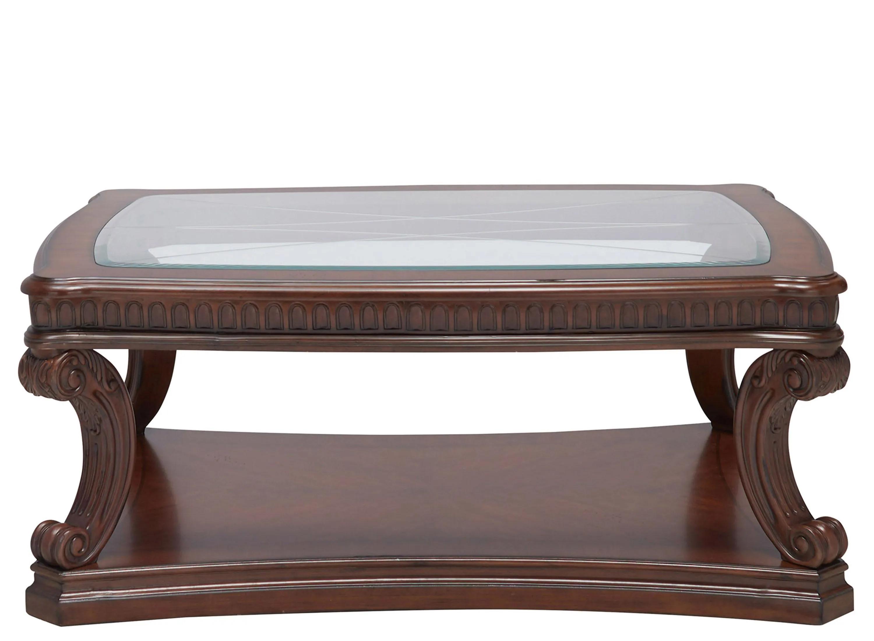 Palazzo Cocktail Table w/ Casters