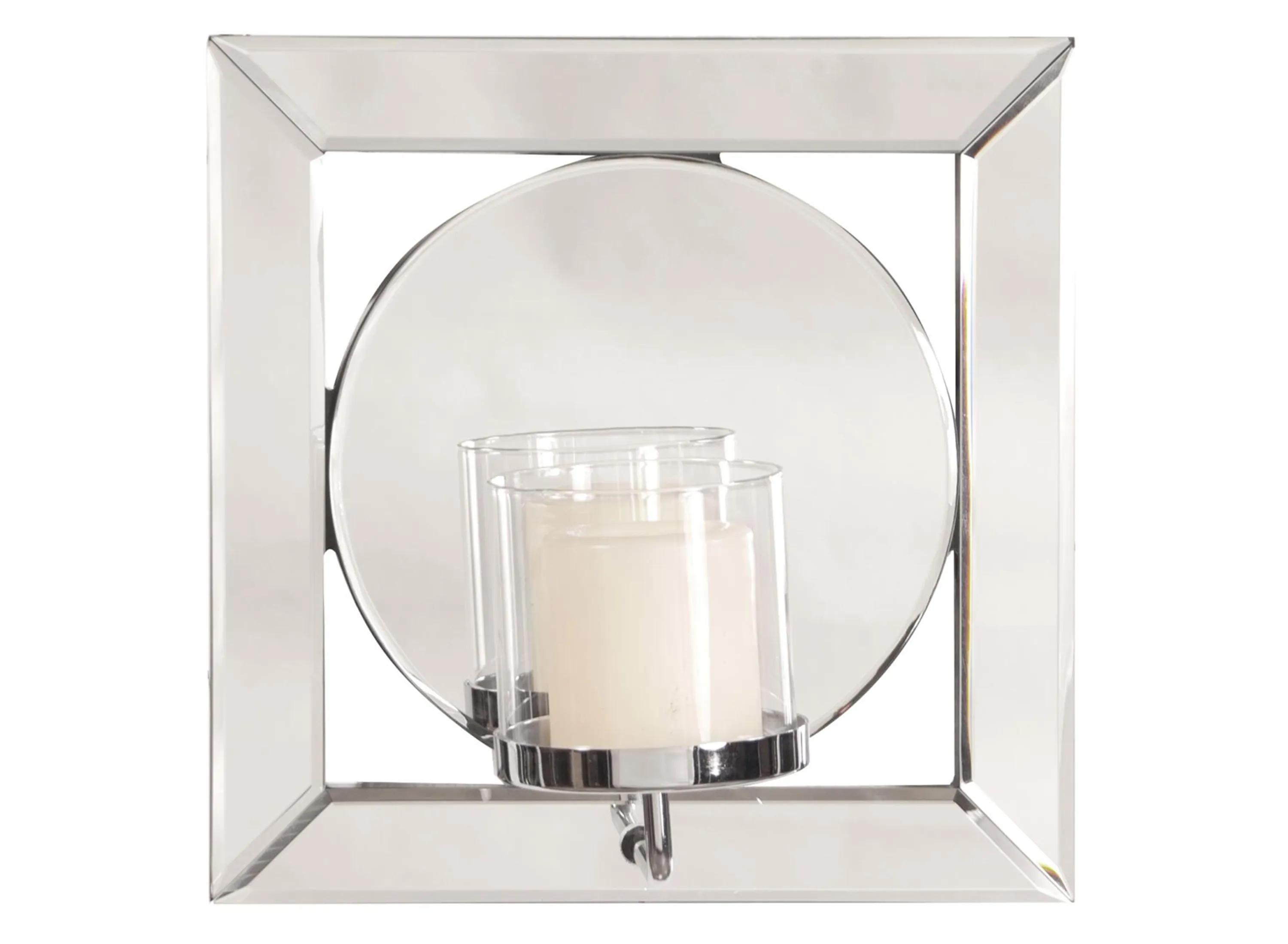 Lula Mirror w/Candle Holder