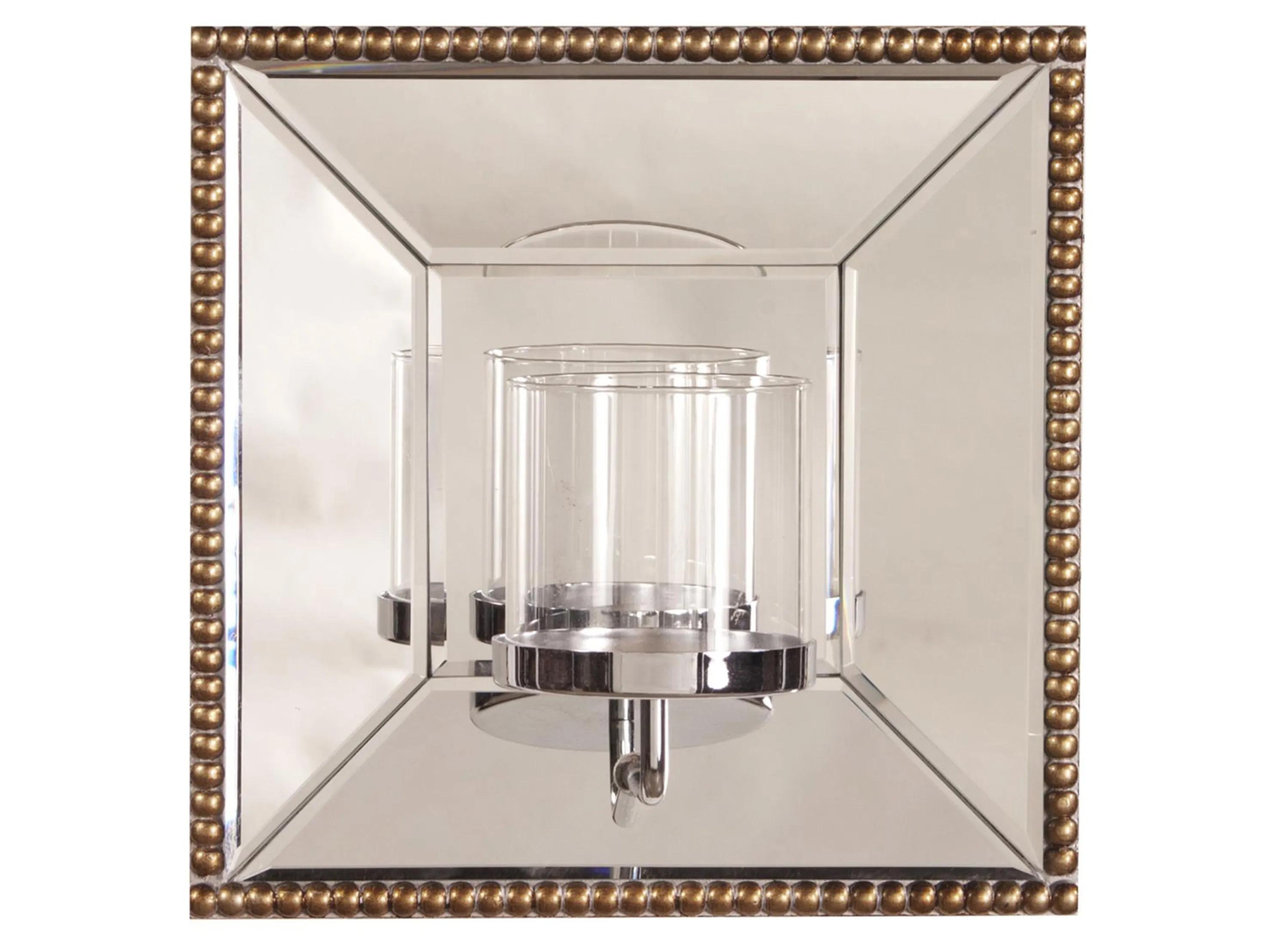 Lydia Mirror w/Candle Holder