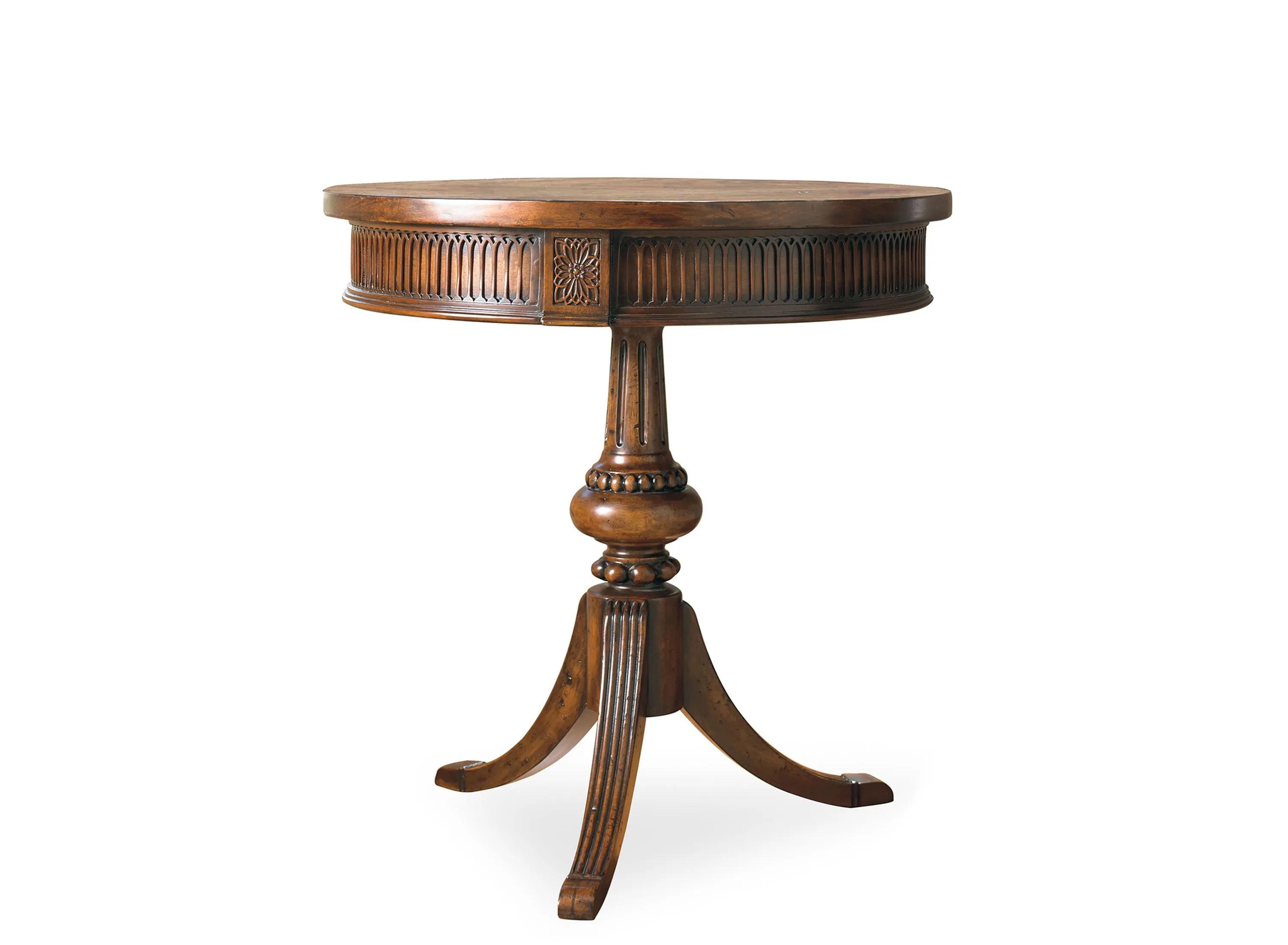 Corey Round Pedestal Accent Table