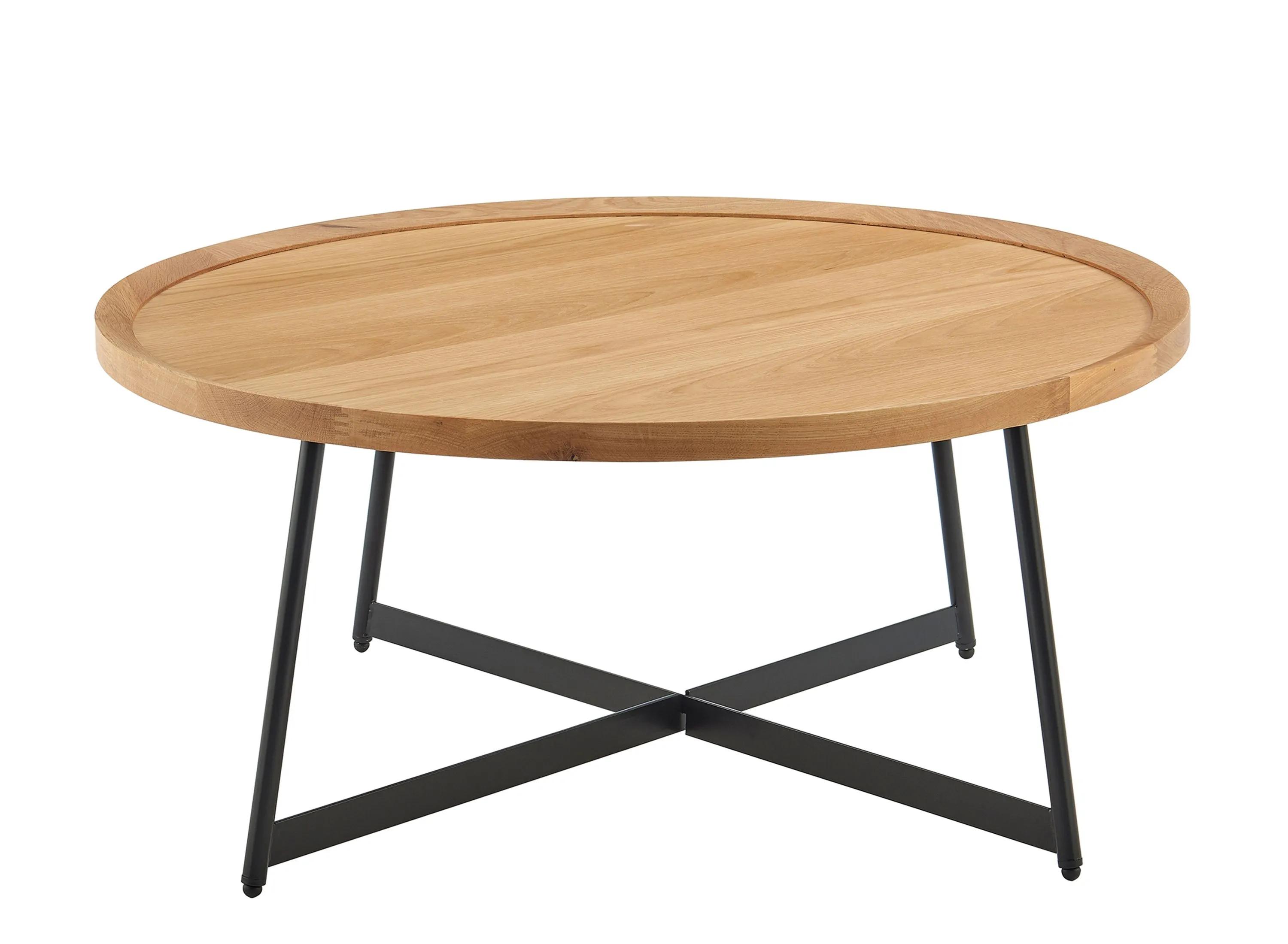 303290770 Niklaus 35 Round Coffee Table sku 303290770