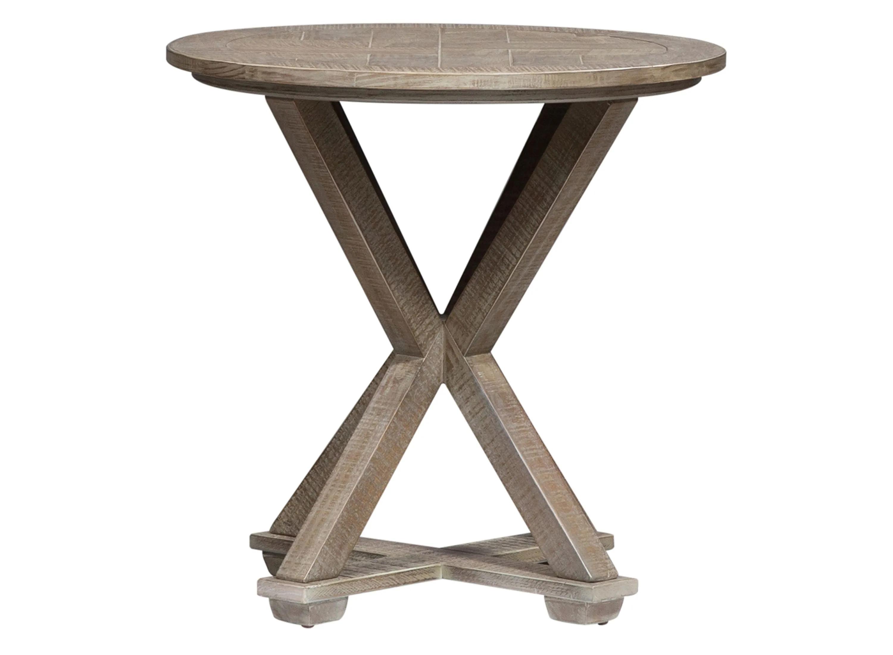 Parkland Falls Round End Table