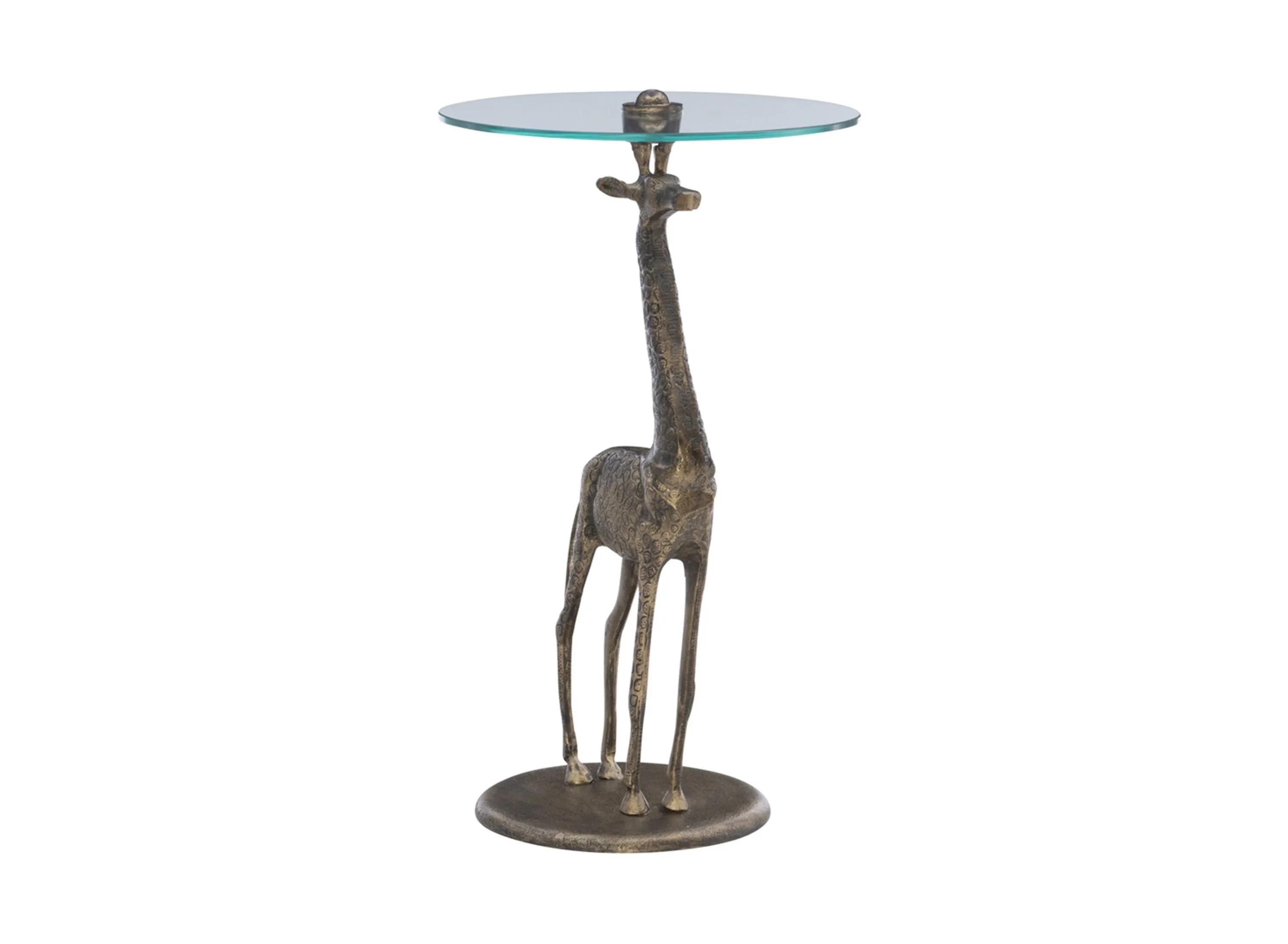 Gracette Giraffe Side Table