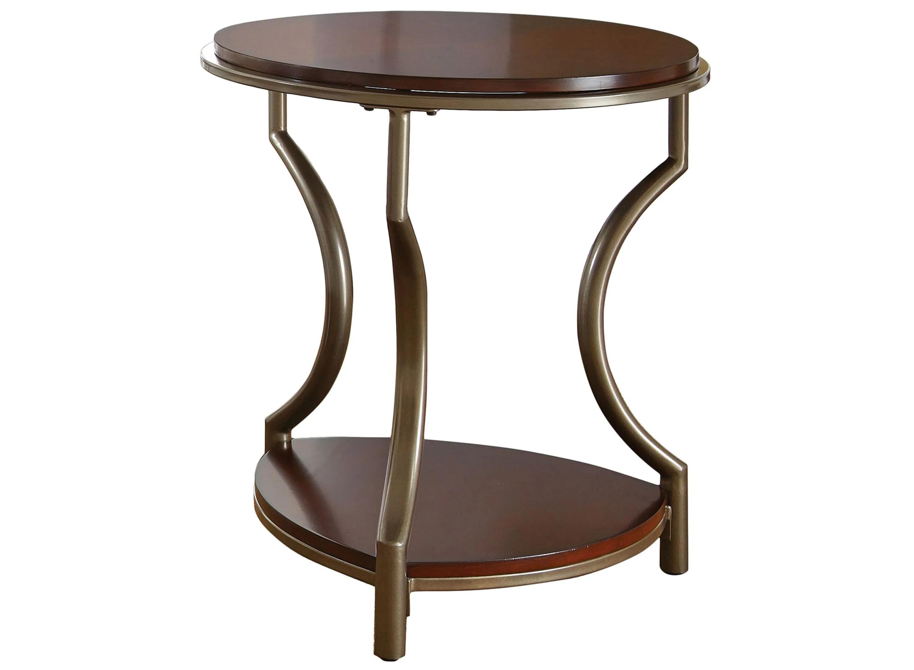 Miles Round End Table