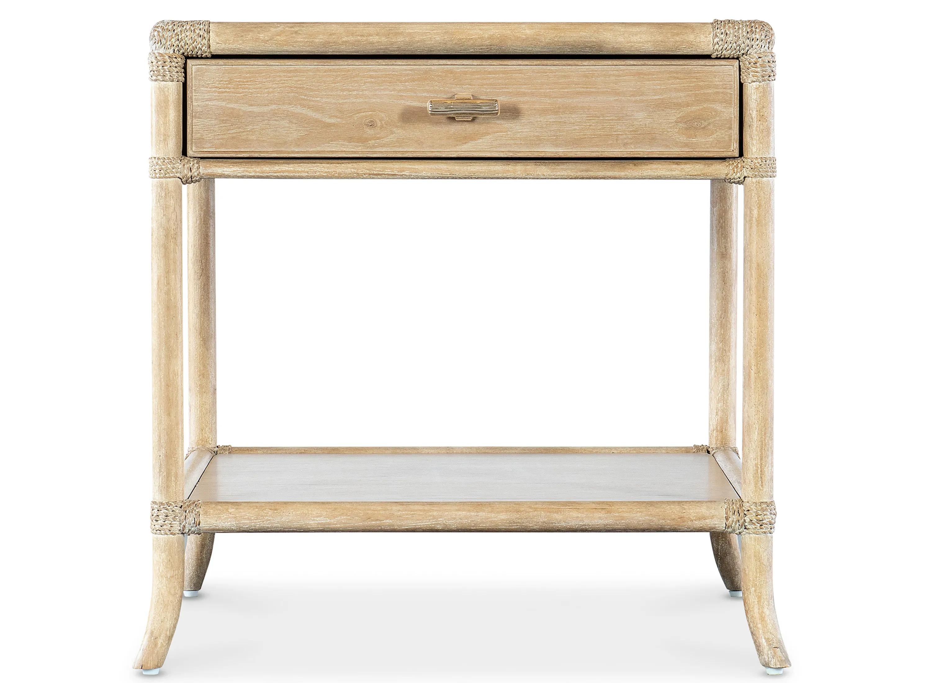 Retreat Pole Rattan End Table