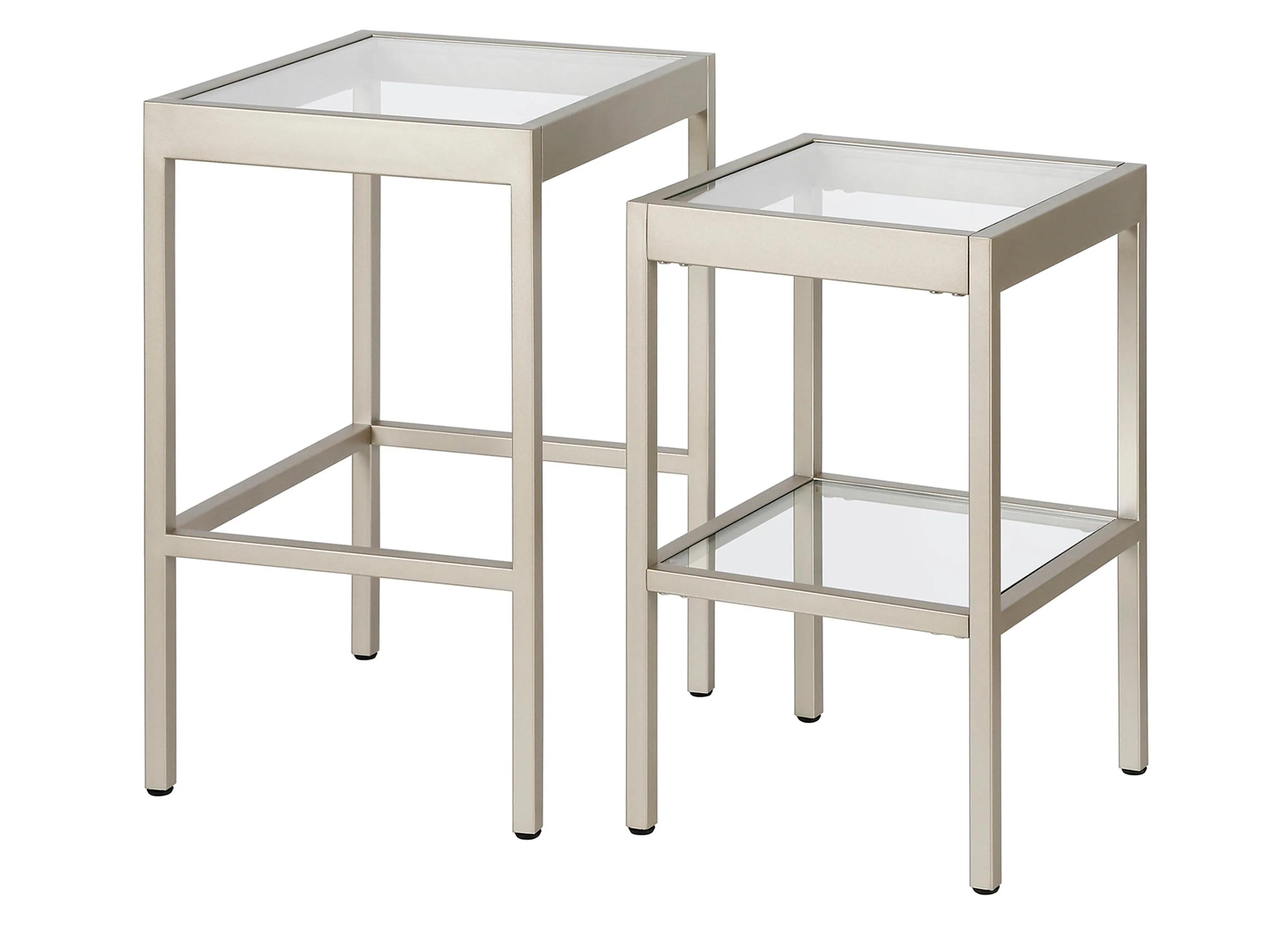 Alexis Rectangular Nested Side Table Set