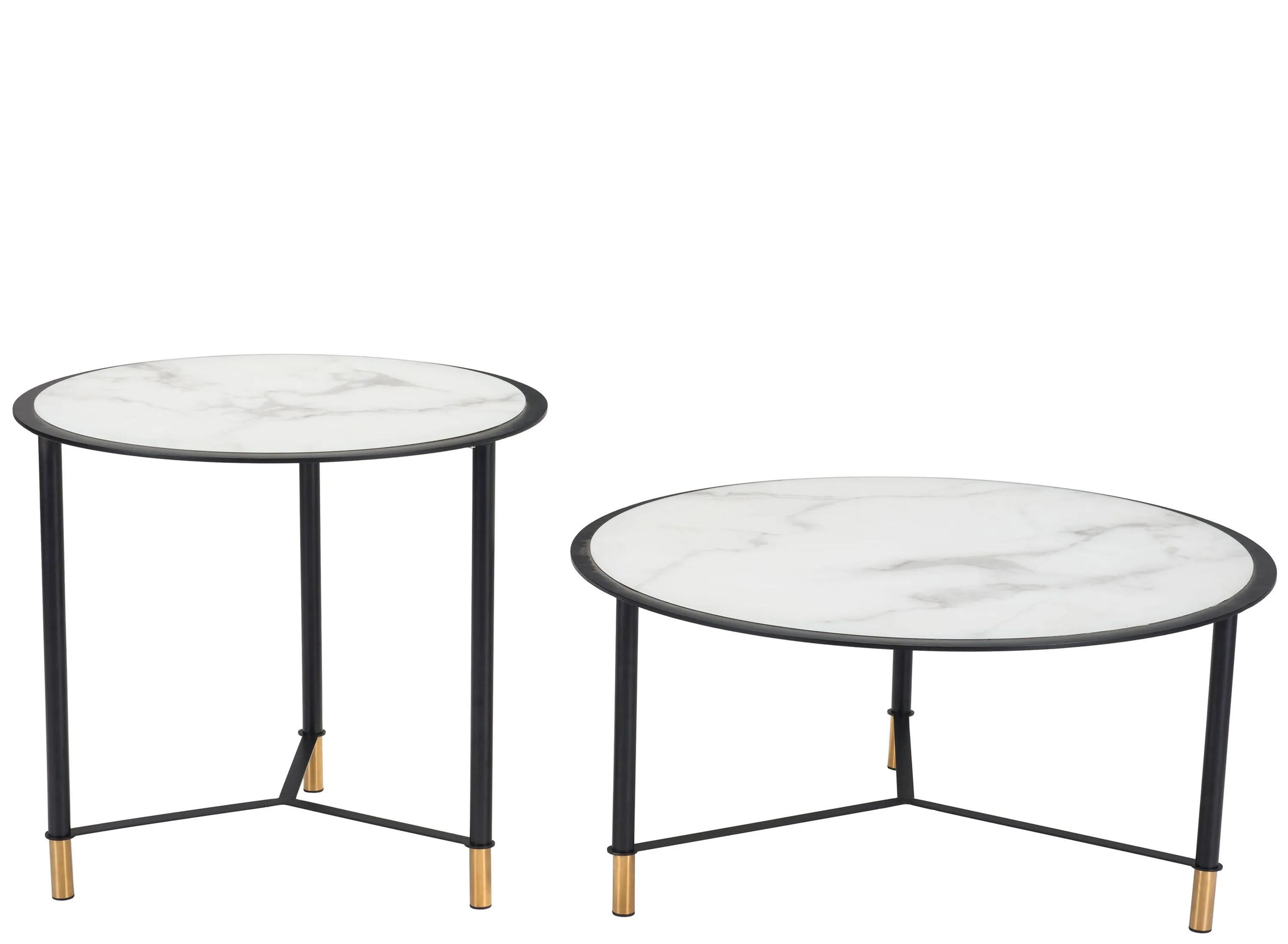 307144860 Davis Set of 2 Coffee Tables sku 307144860