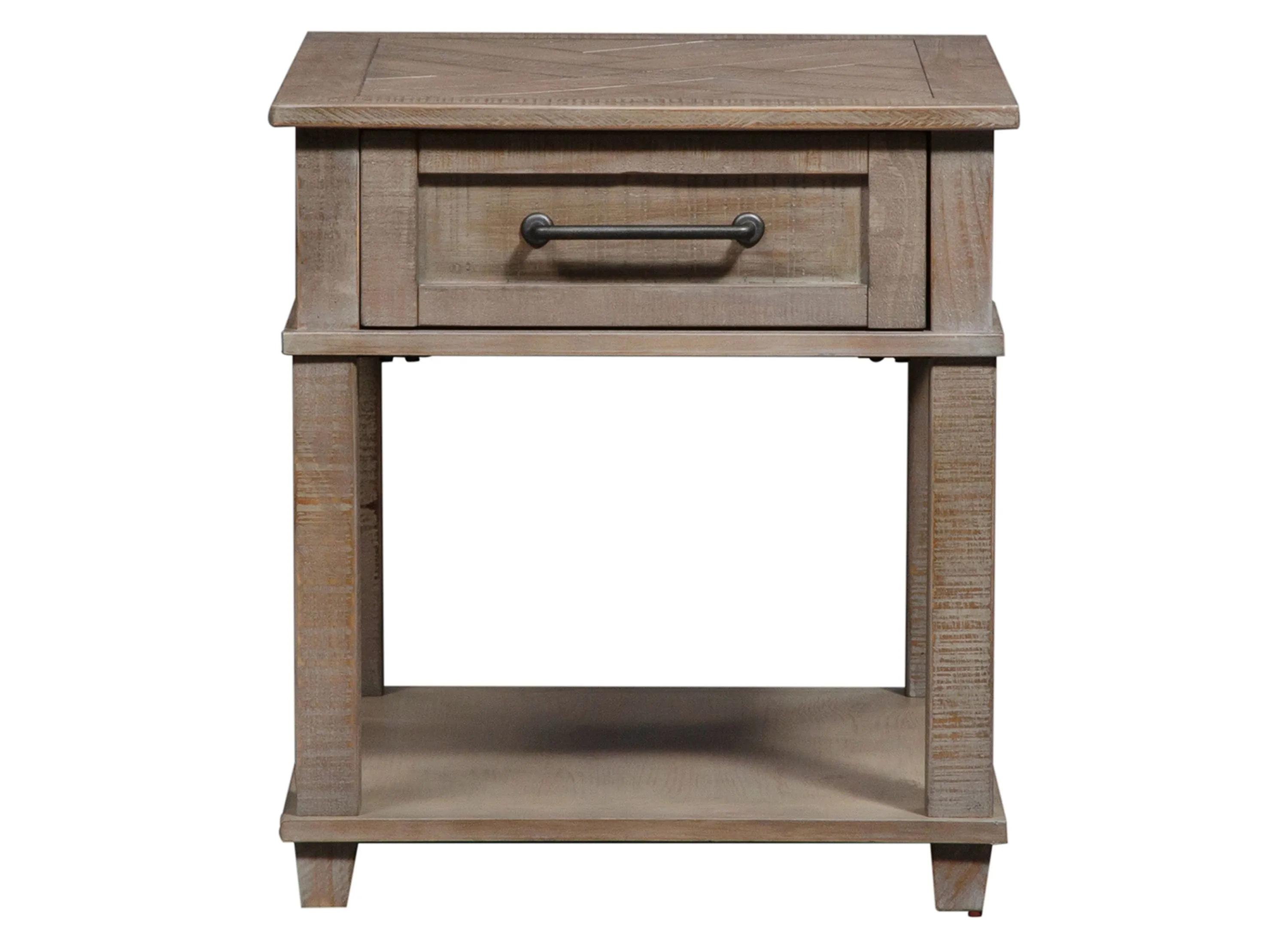 Parkland Falls Rectangular End Table