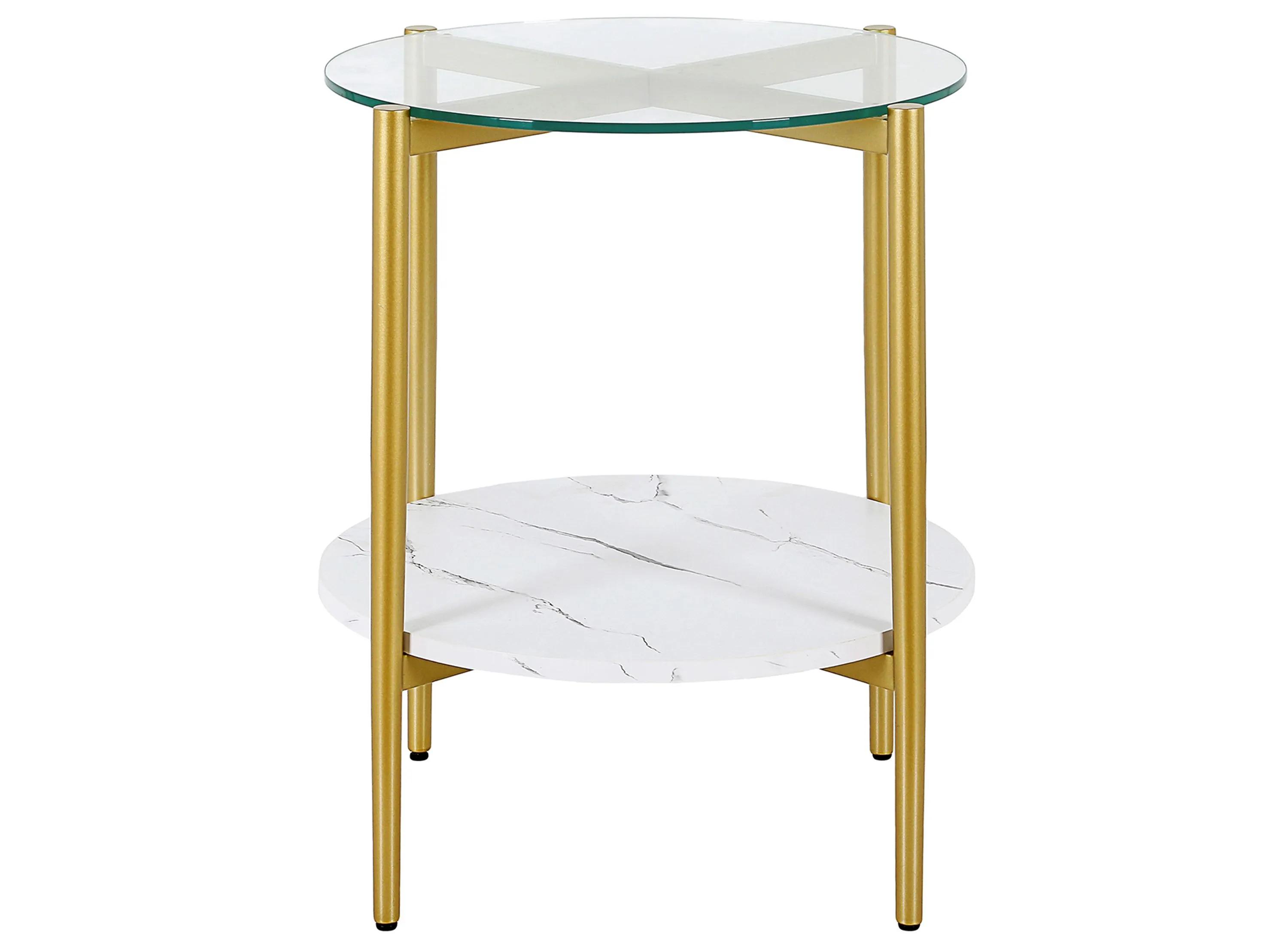 Uptono Round End Table