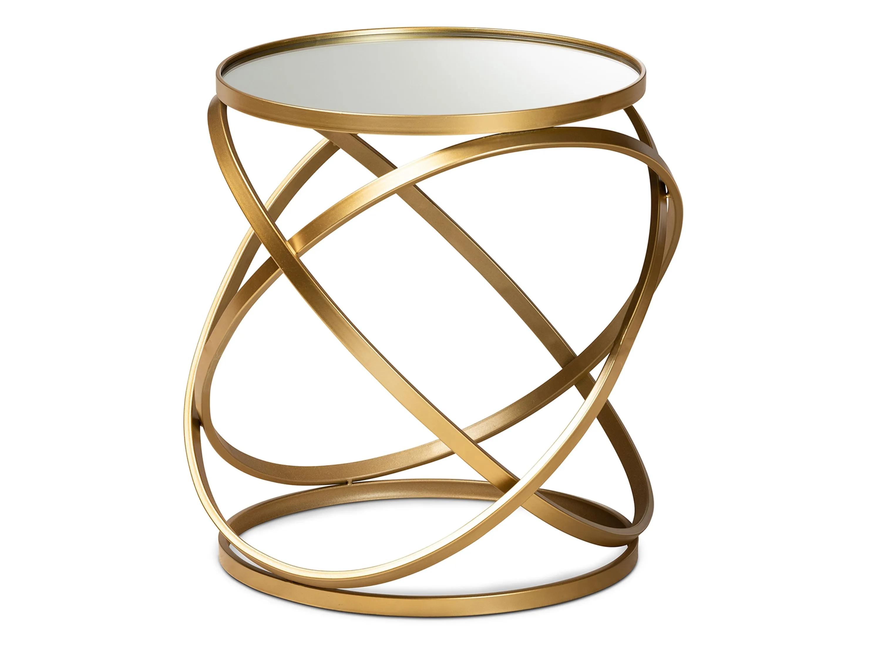 Desma Glass End Table