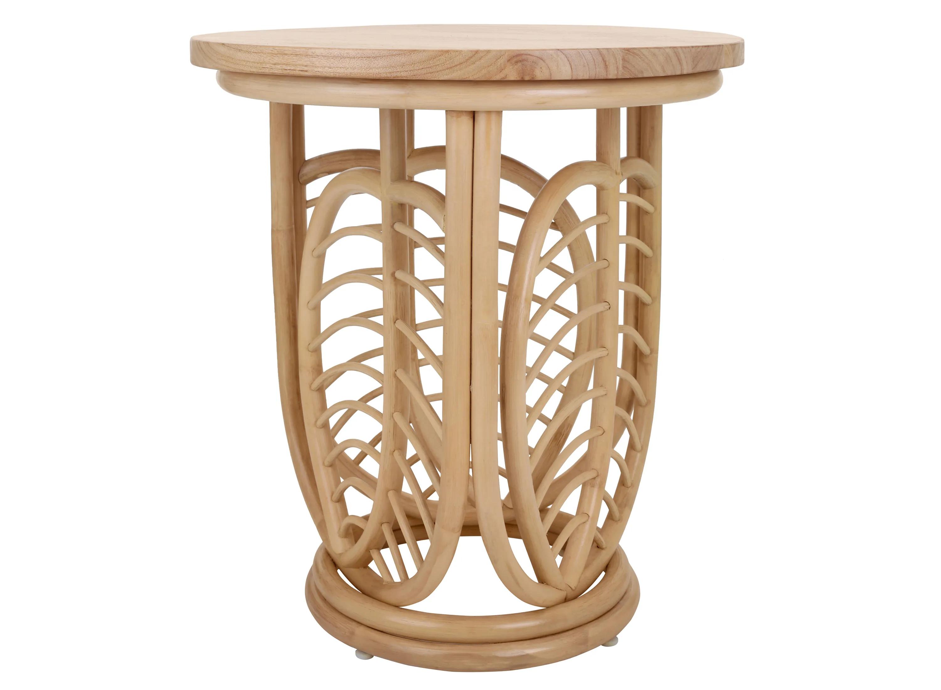 Ayra Rattan End Table