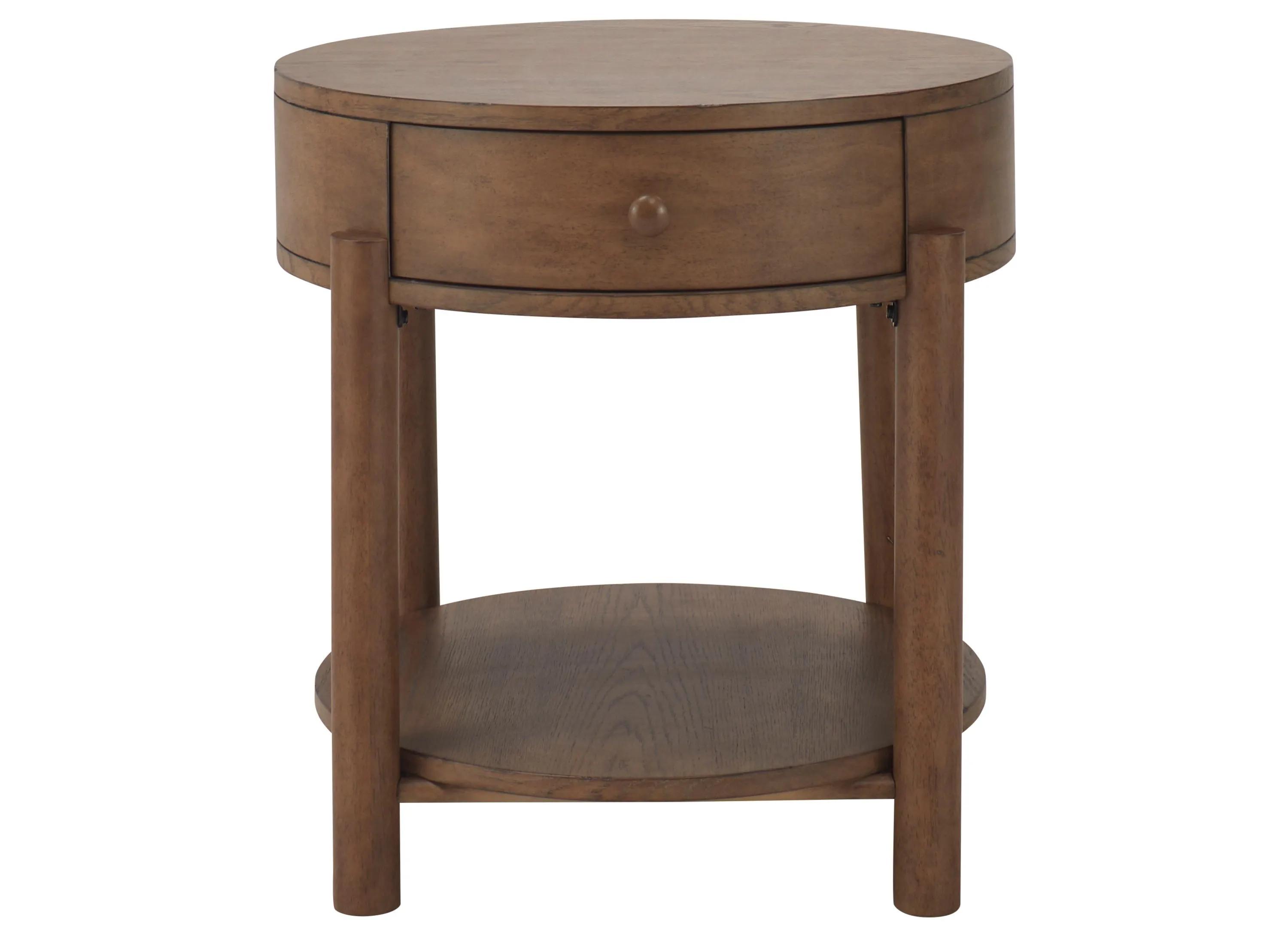 Vern Round End Table
