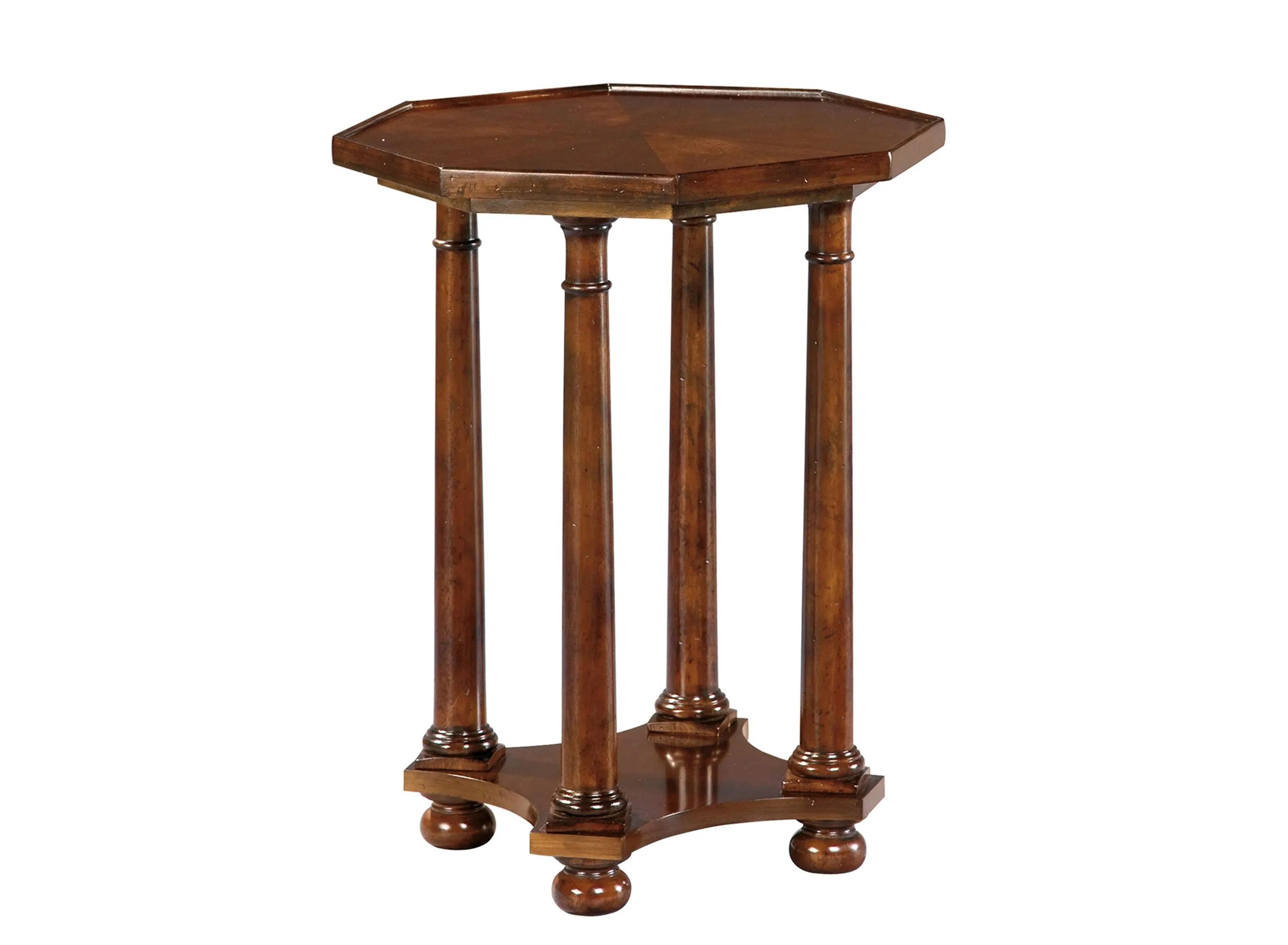 European Legacy Four Post End Table