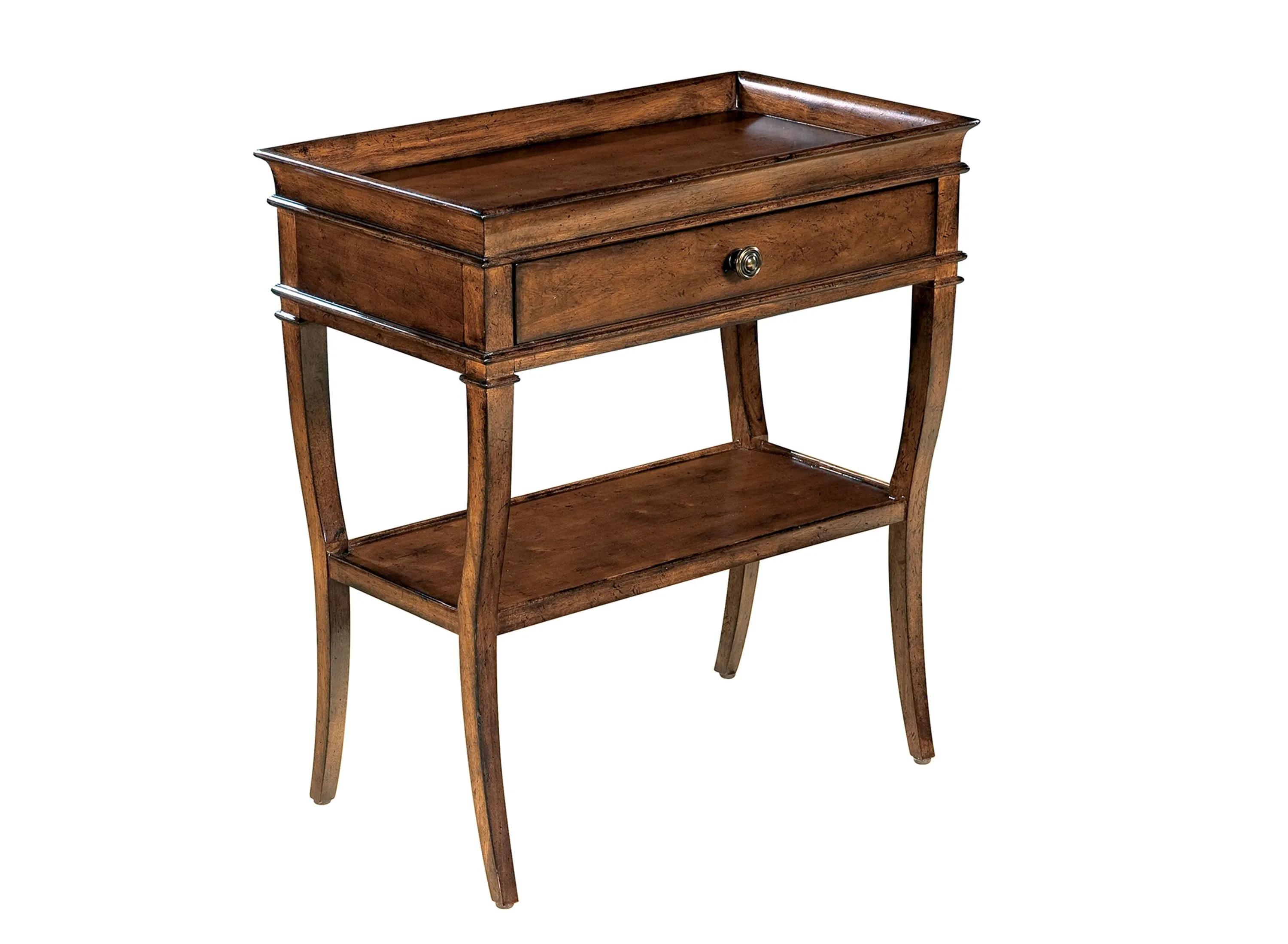 European Legacy Tray Top End Table