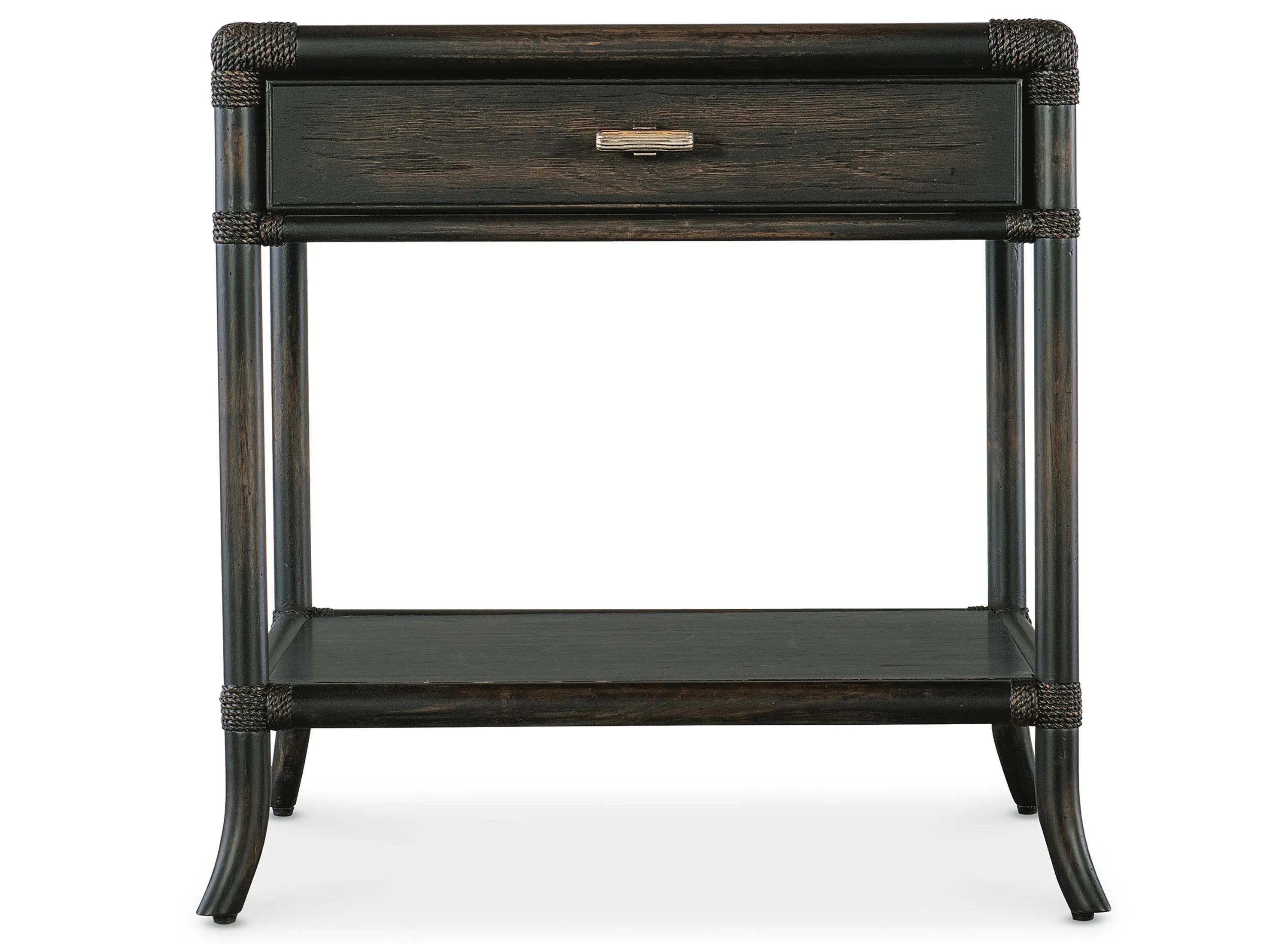 Retreat Pole Rattan End Table