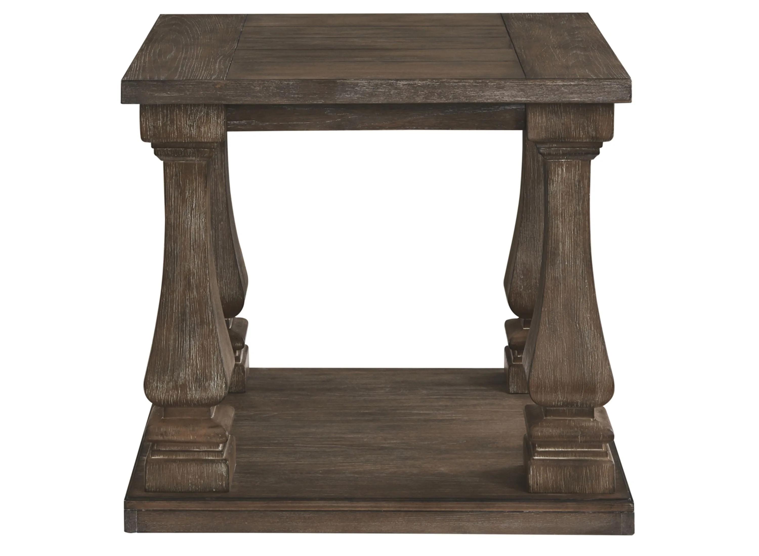 Johnelle Casual Rectangular End Table