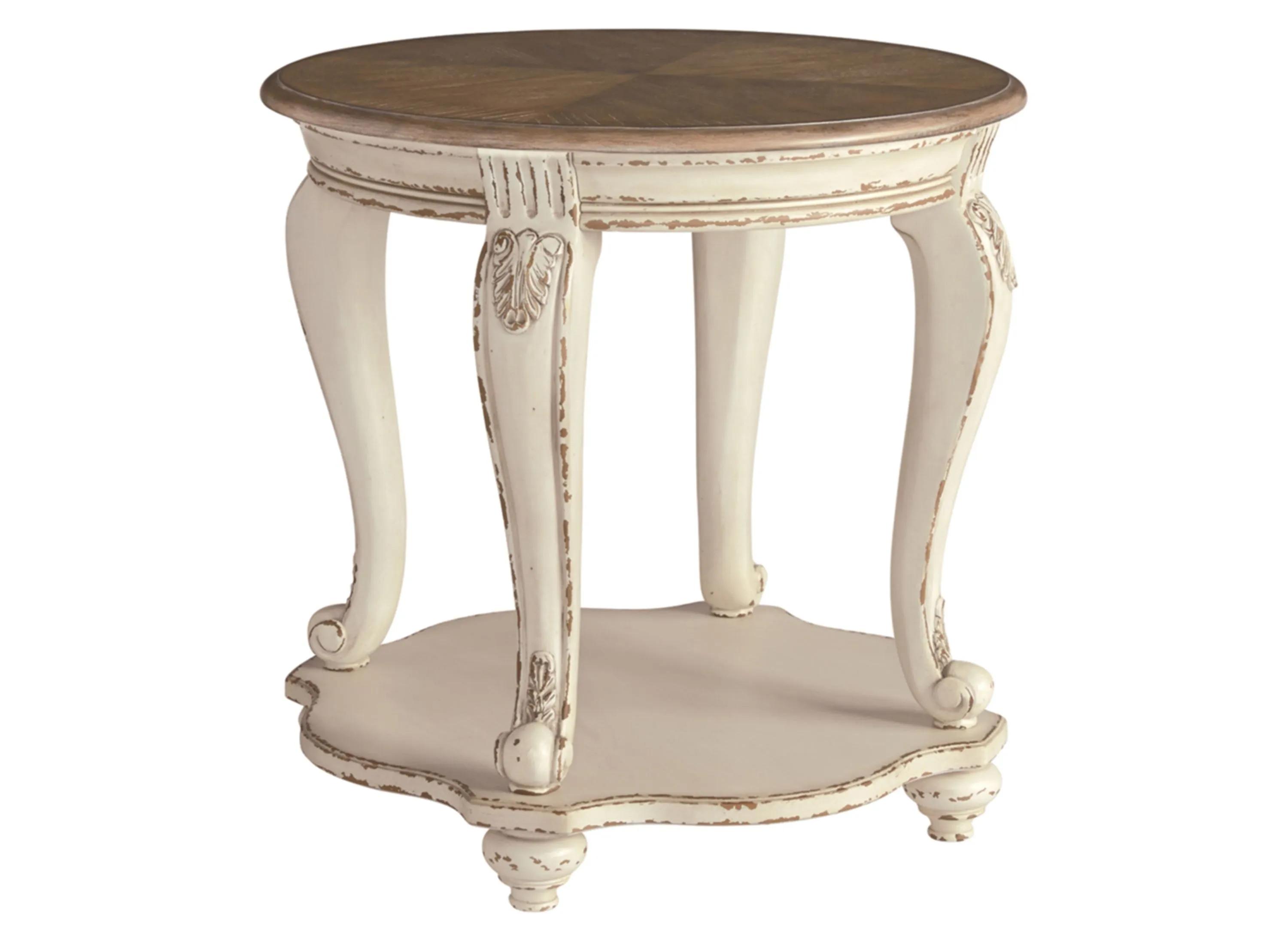 Libbie Casual Round End Table