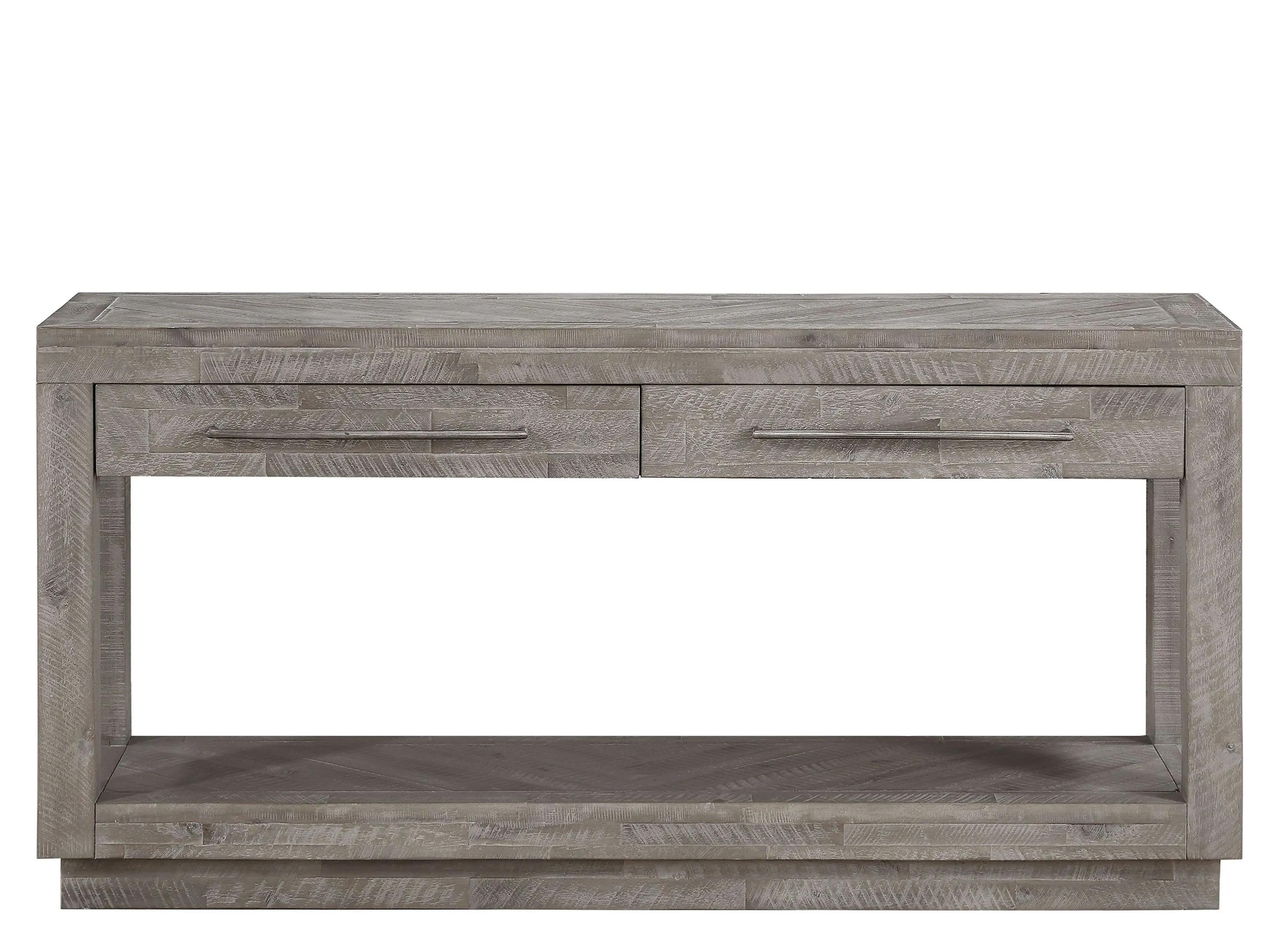 Alexandra Solid Wood Rectangular Console