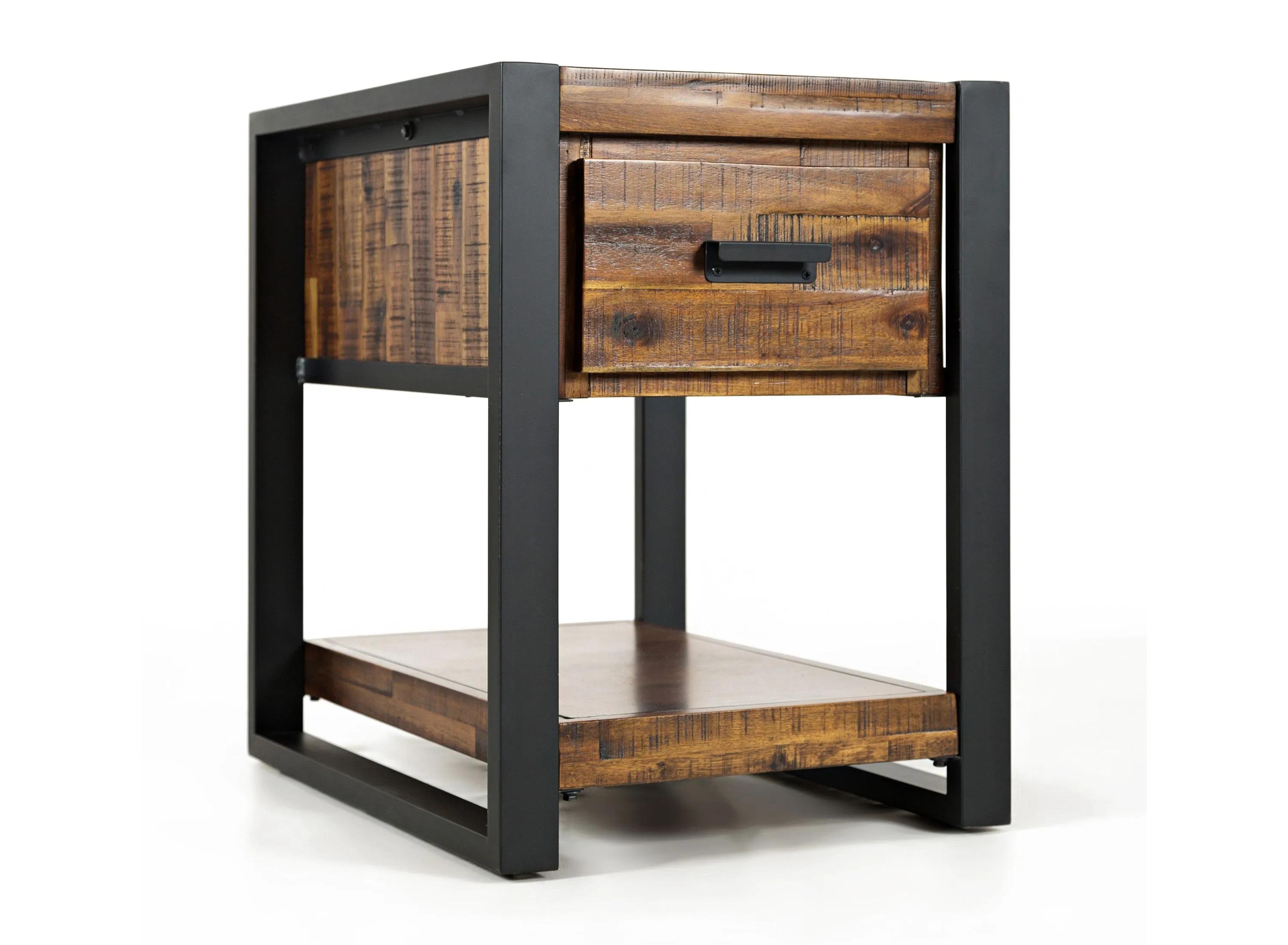 Loftworks Chairside Table with Drawer
