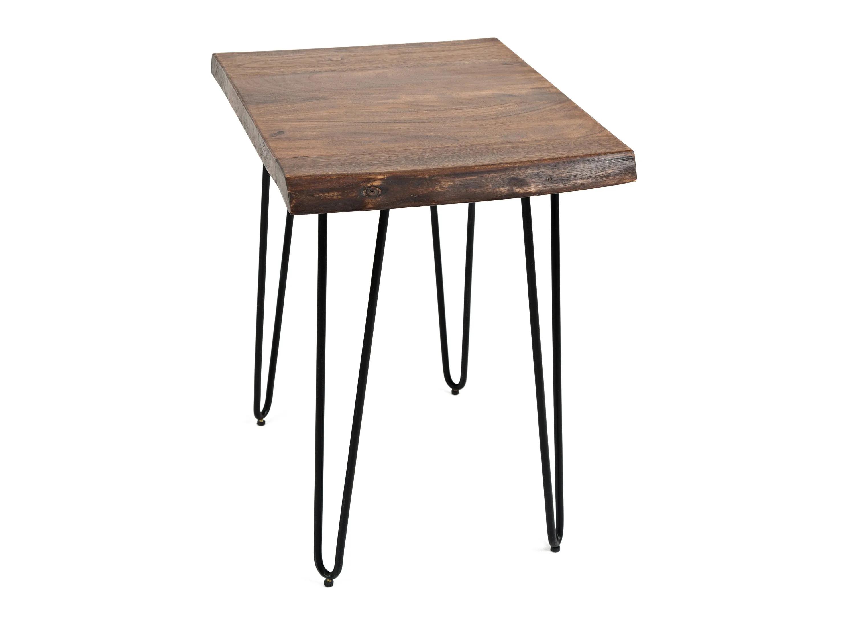 Natures Live Edge Rectangular Chairside Table