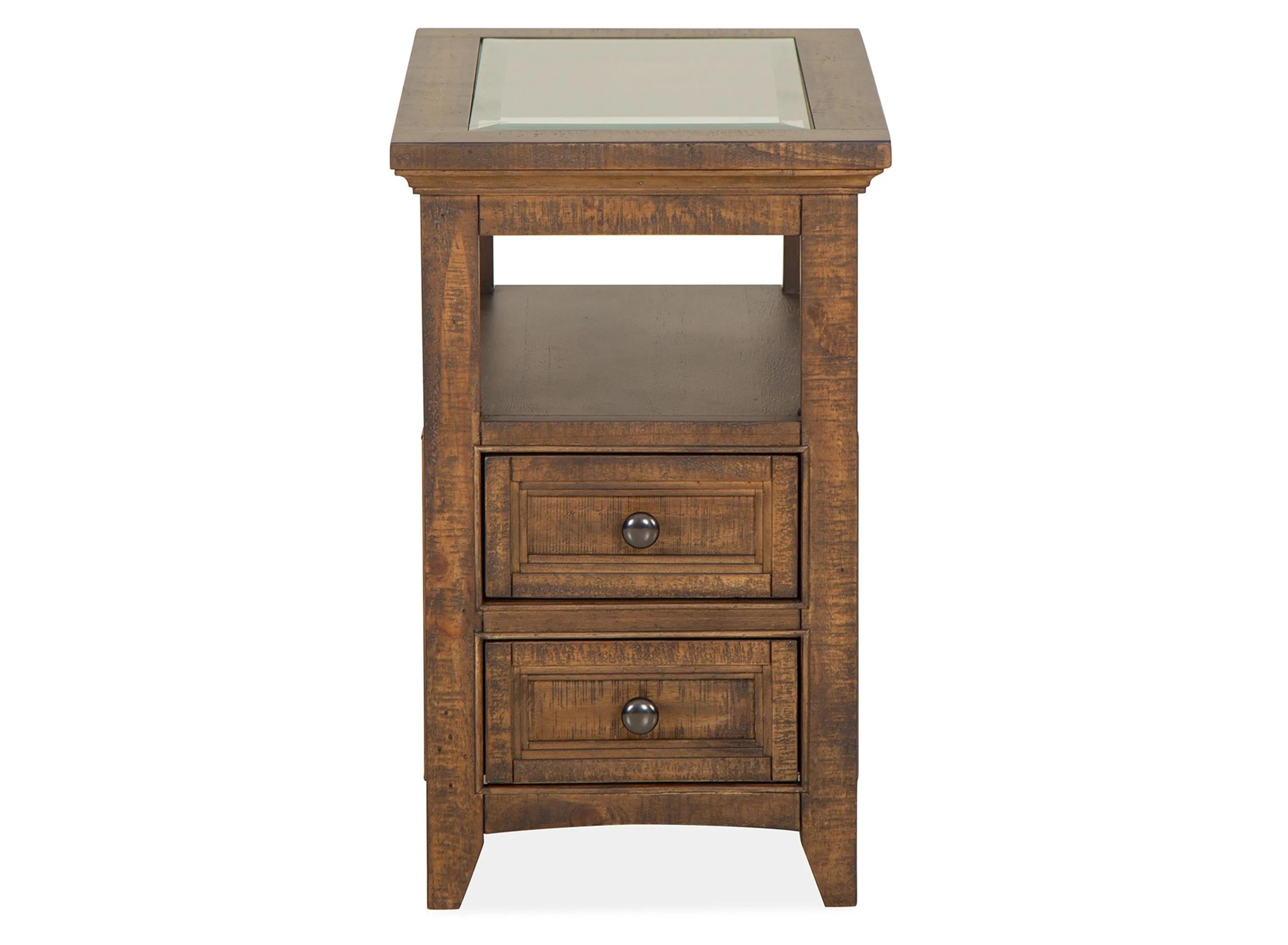 Bay Creek Toasted Nutmeg Chairside Table