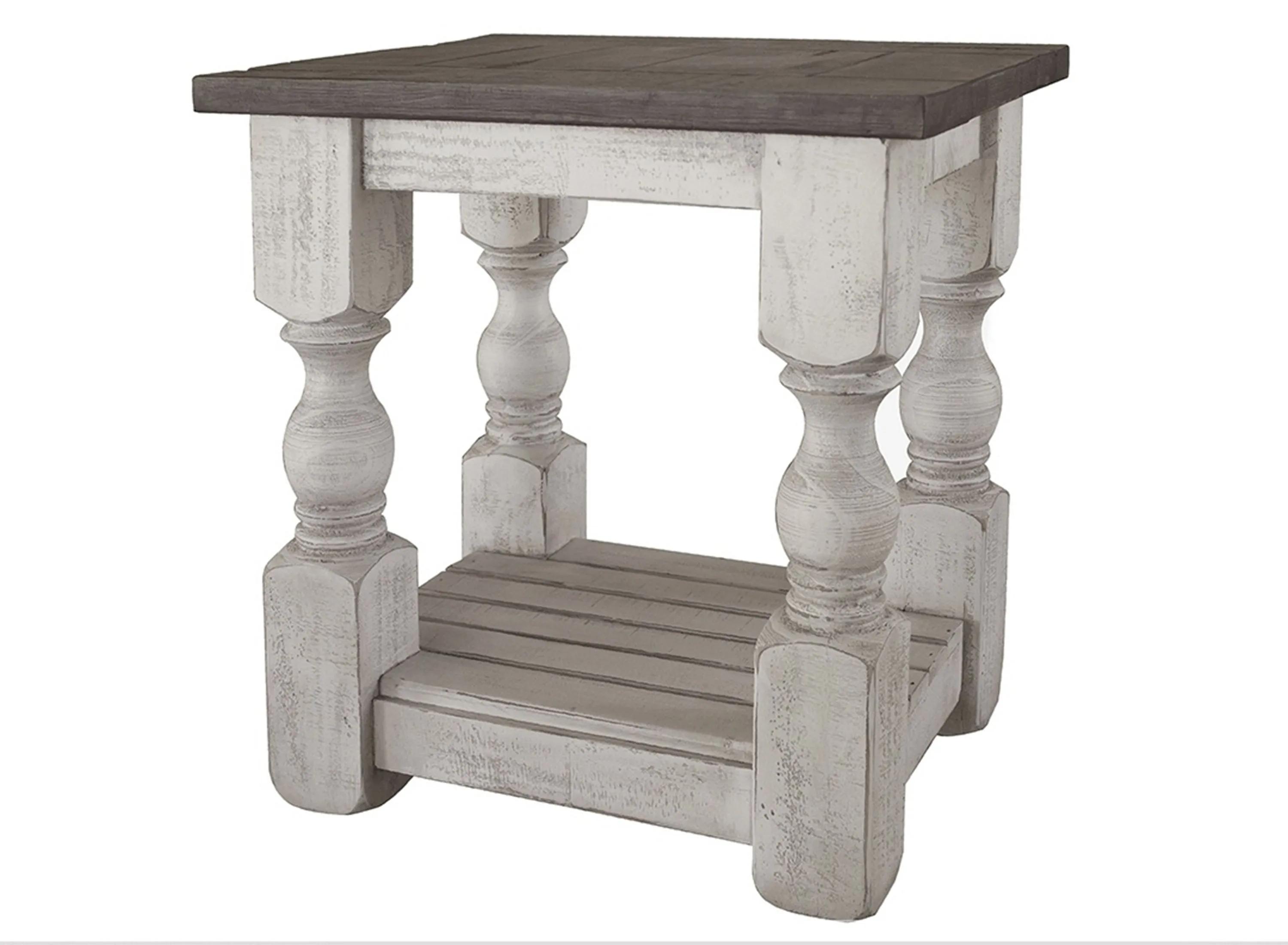 309116210 Stone Rectangular Chairside Table sku 309116210