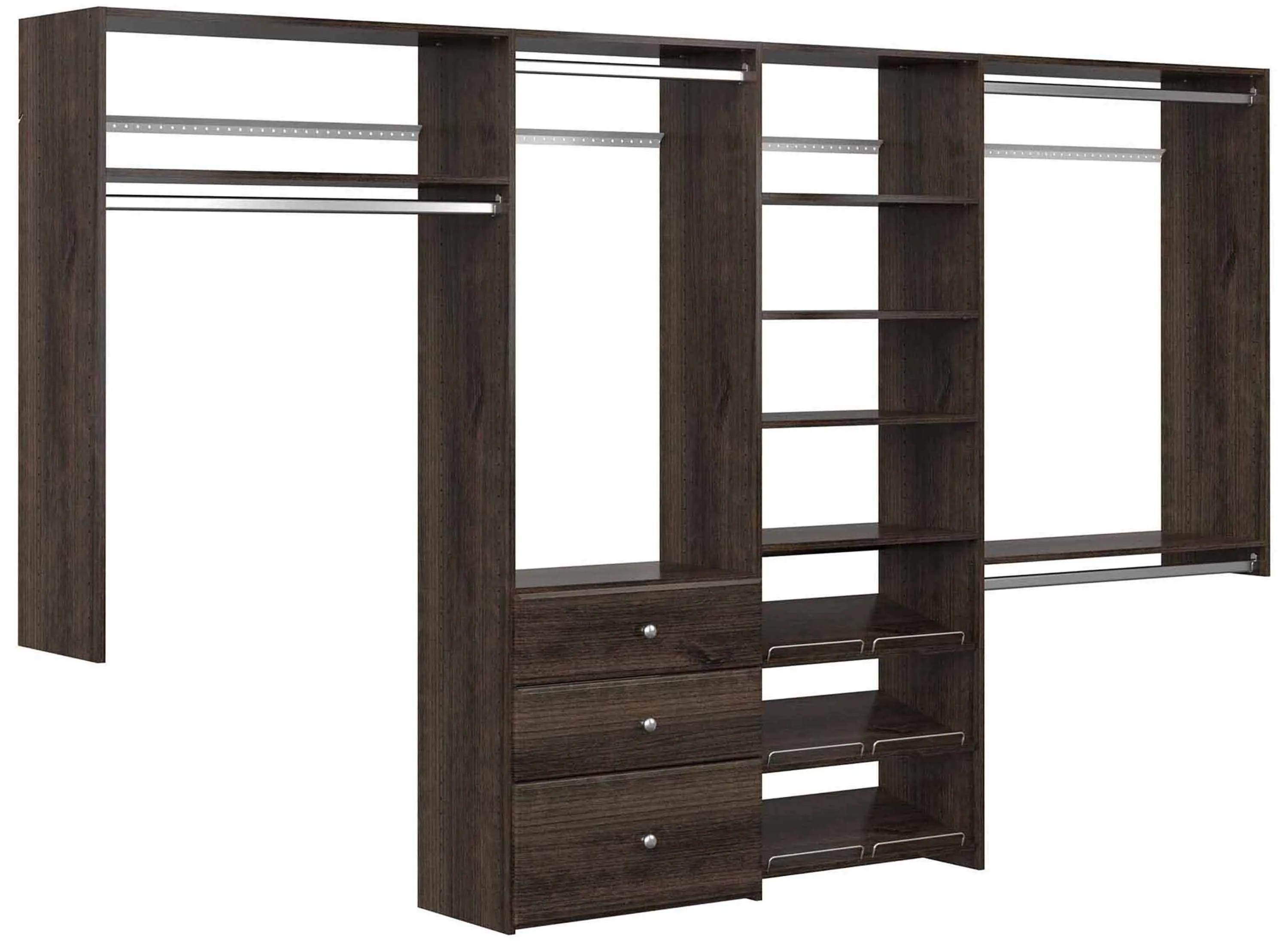 Allen Dual Tower Deluxe Closet Kit