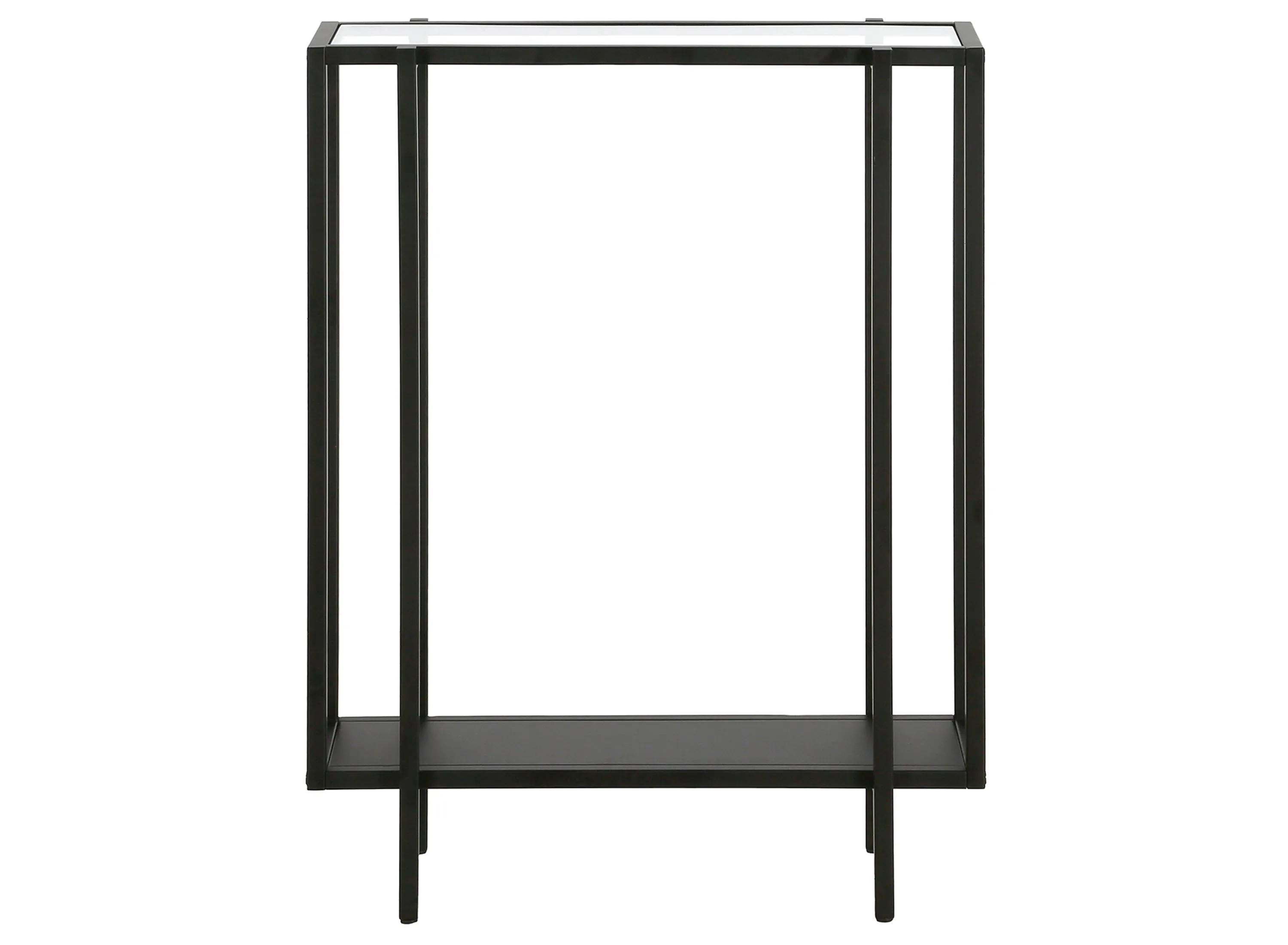 Fable 22 Console Table with Metal Shelf