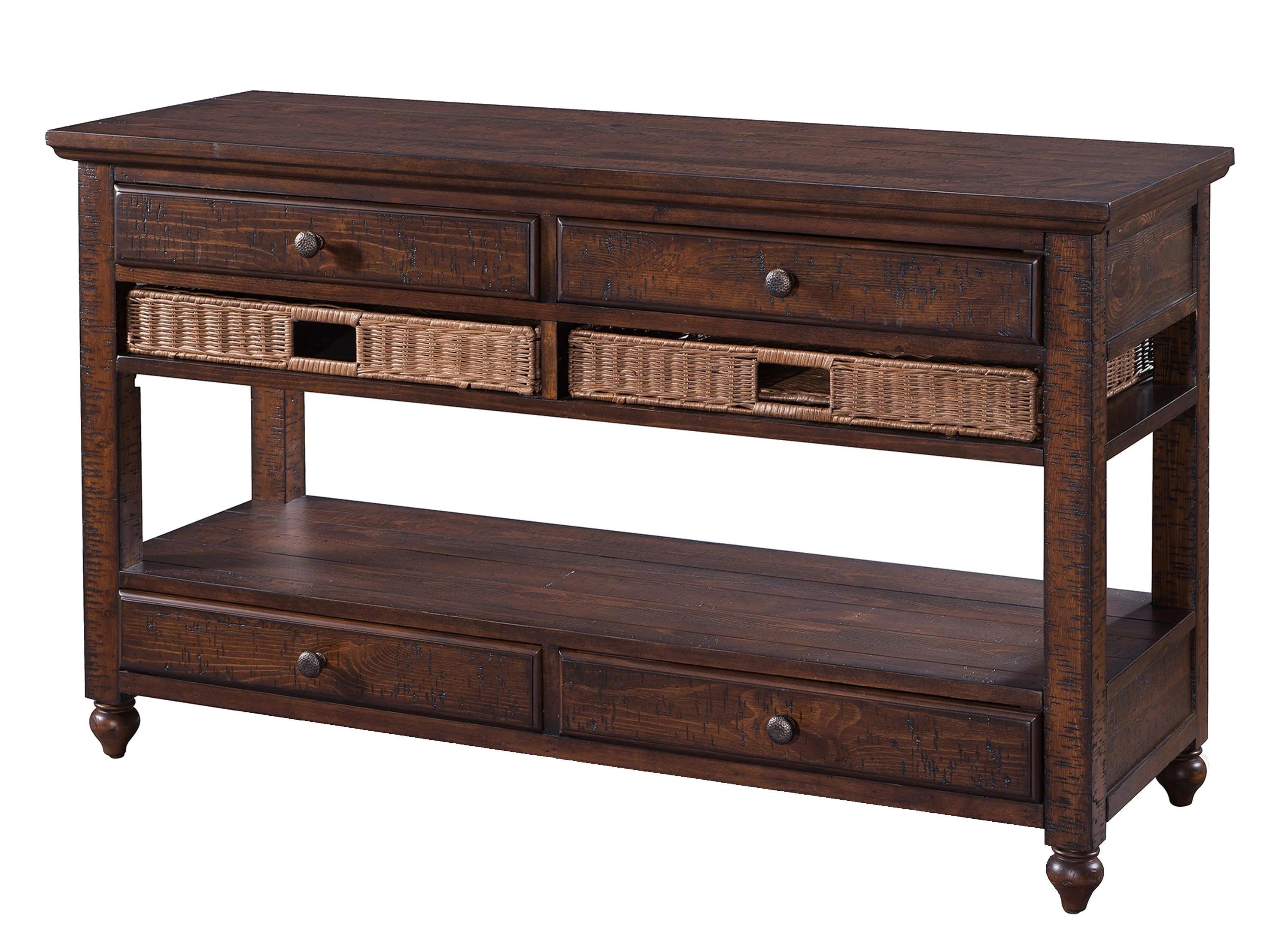Cottage Lane Wood Sofa Table