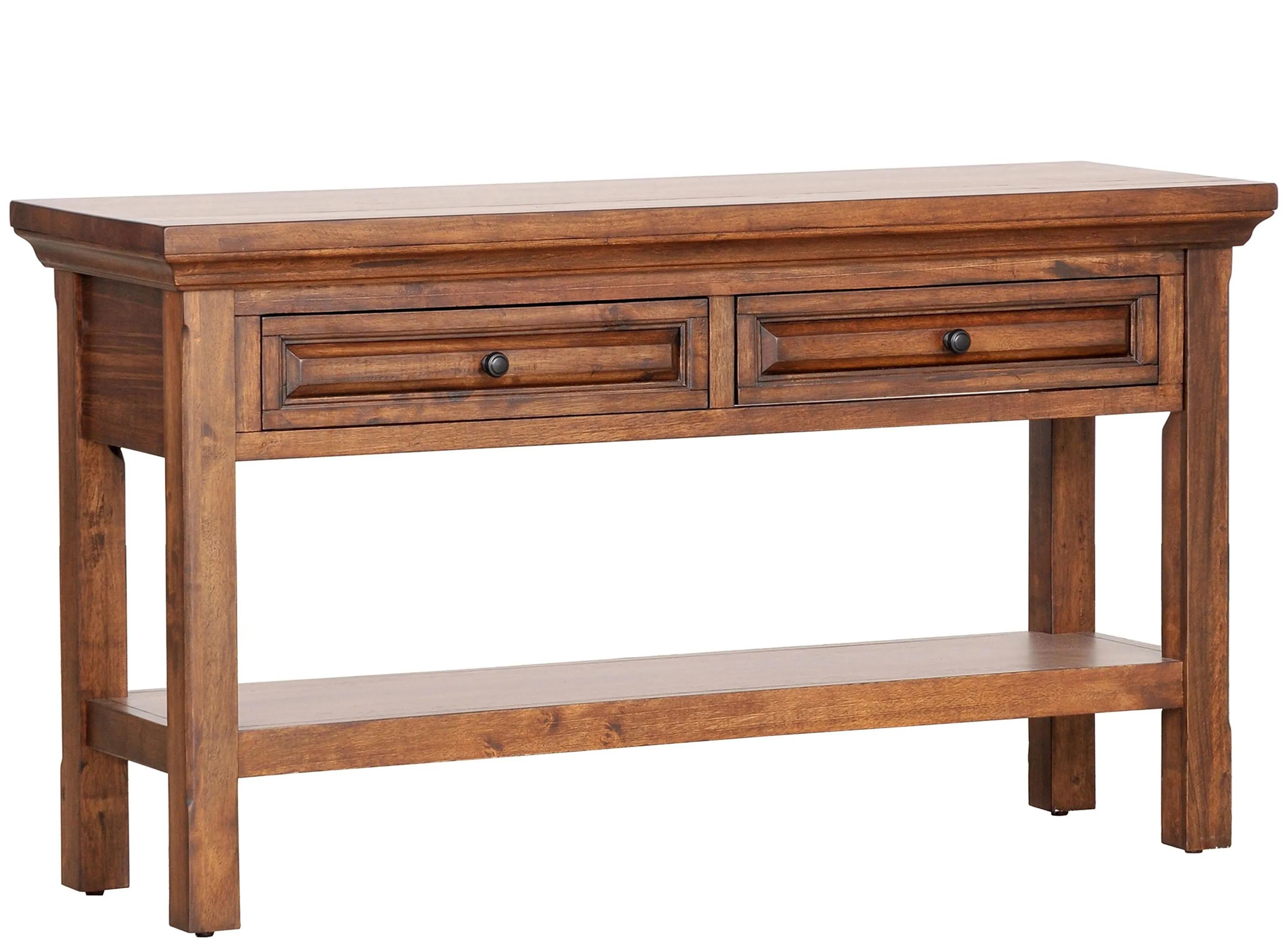 HillCrest Two Drawer Sofa Table