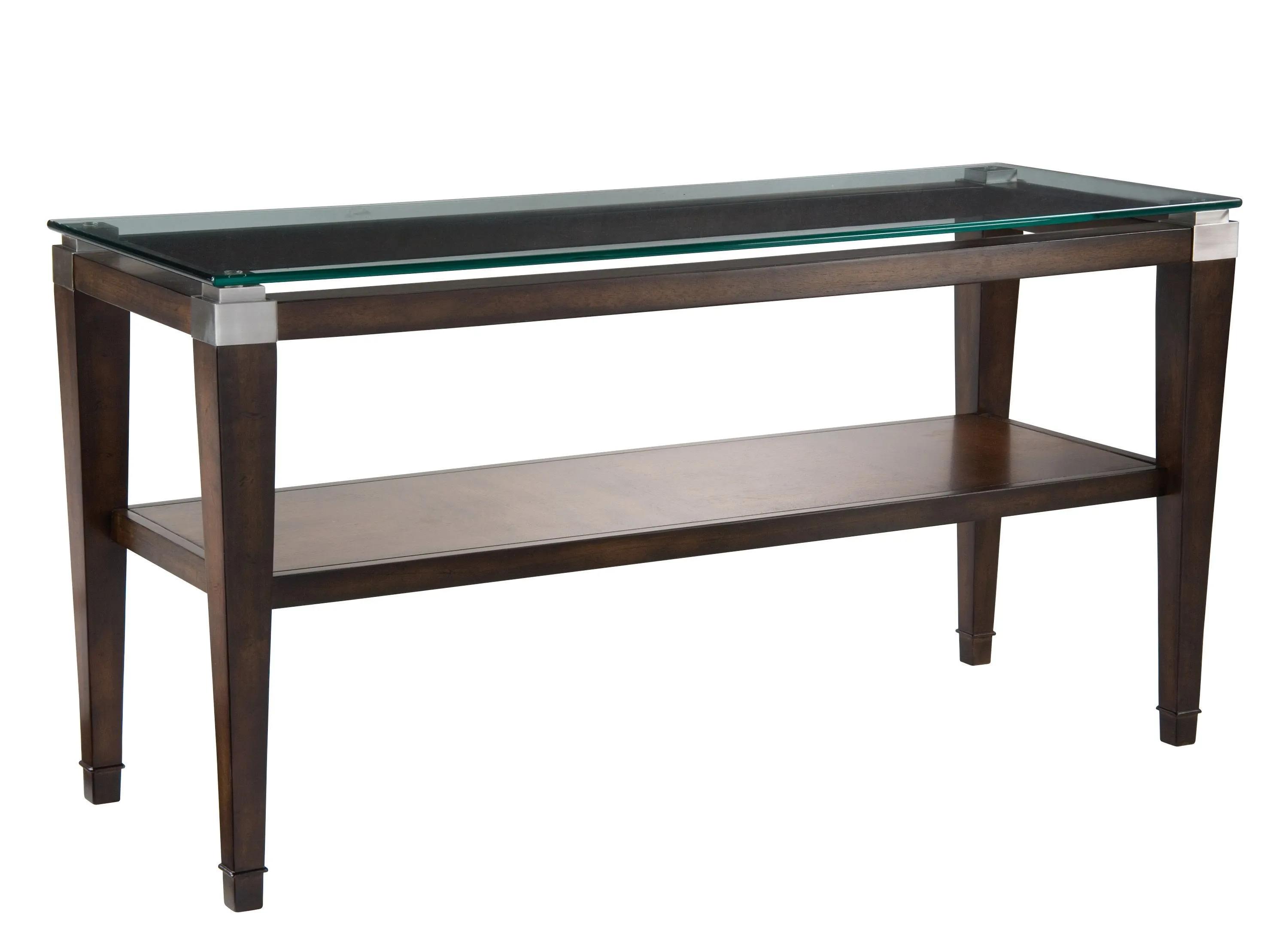 337211712 Dunhill Rectangular Glass Console Table sku 337211712