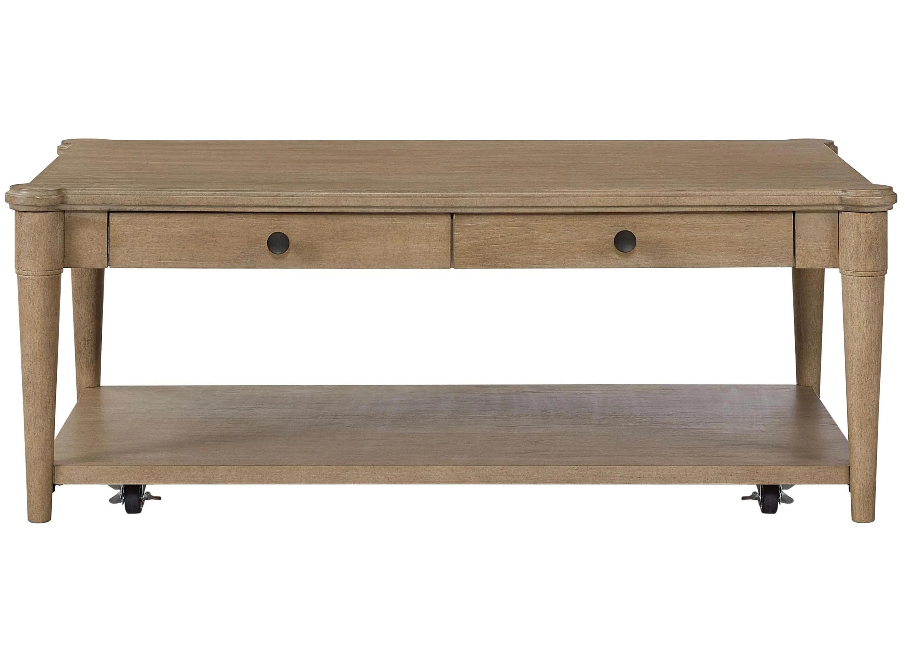 Wilmington Sand Wood Top Occasional Table Set