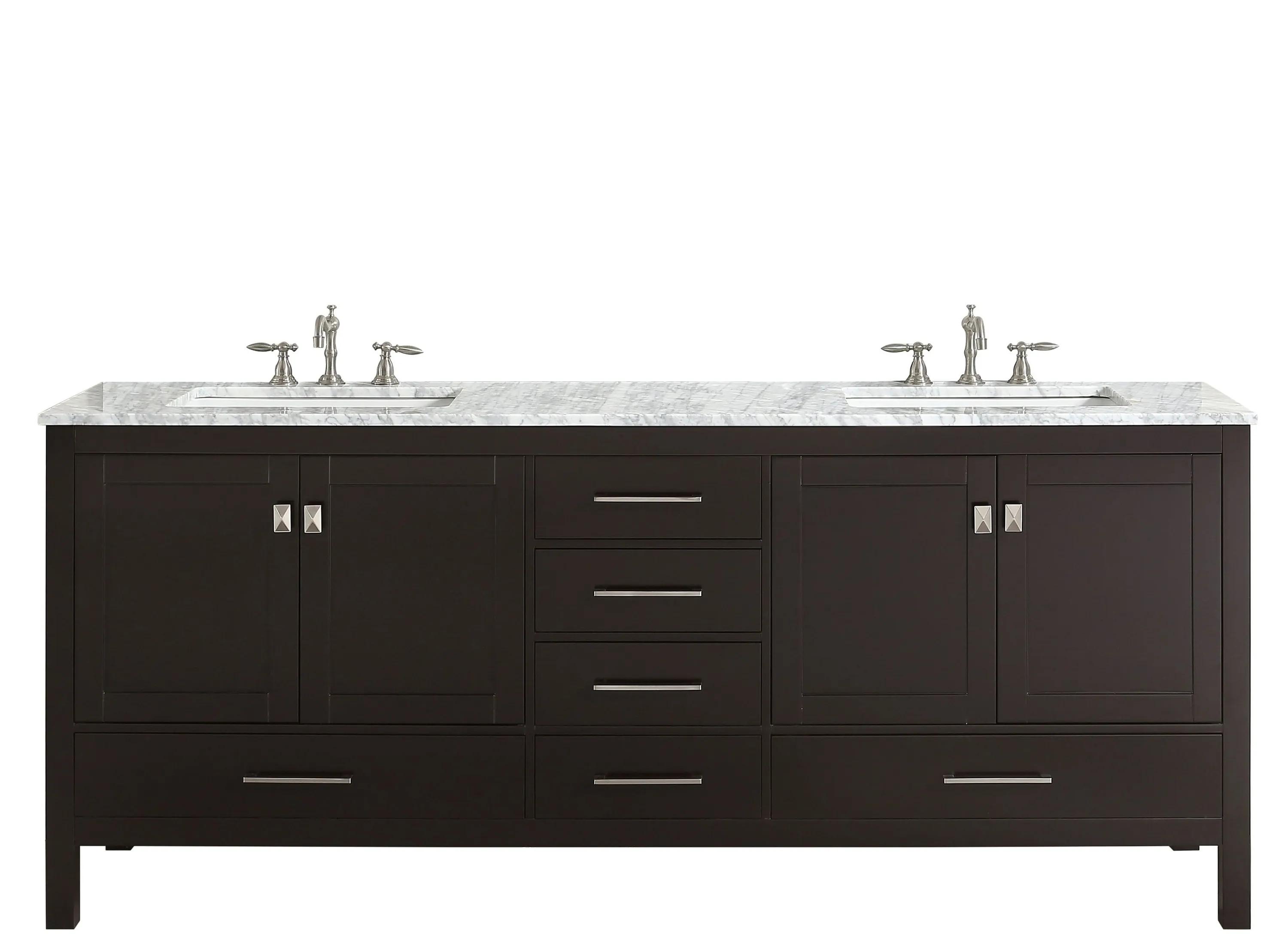 Sydney 84 Double Sink Bathroom Vanity