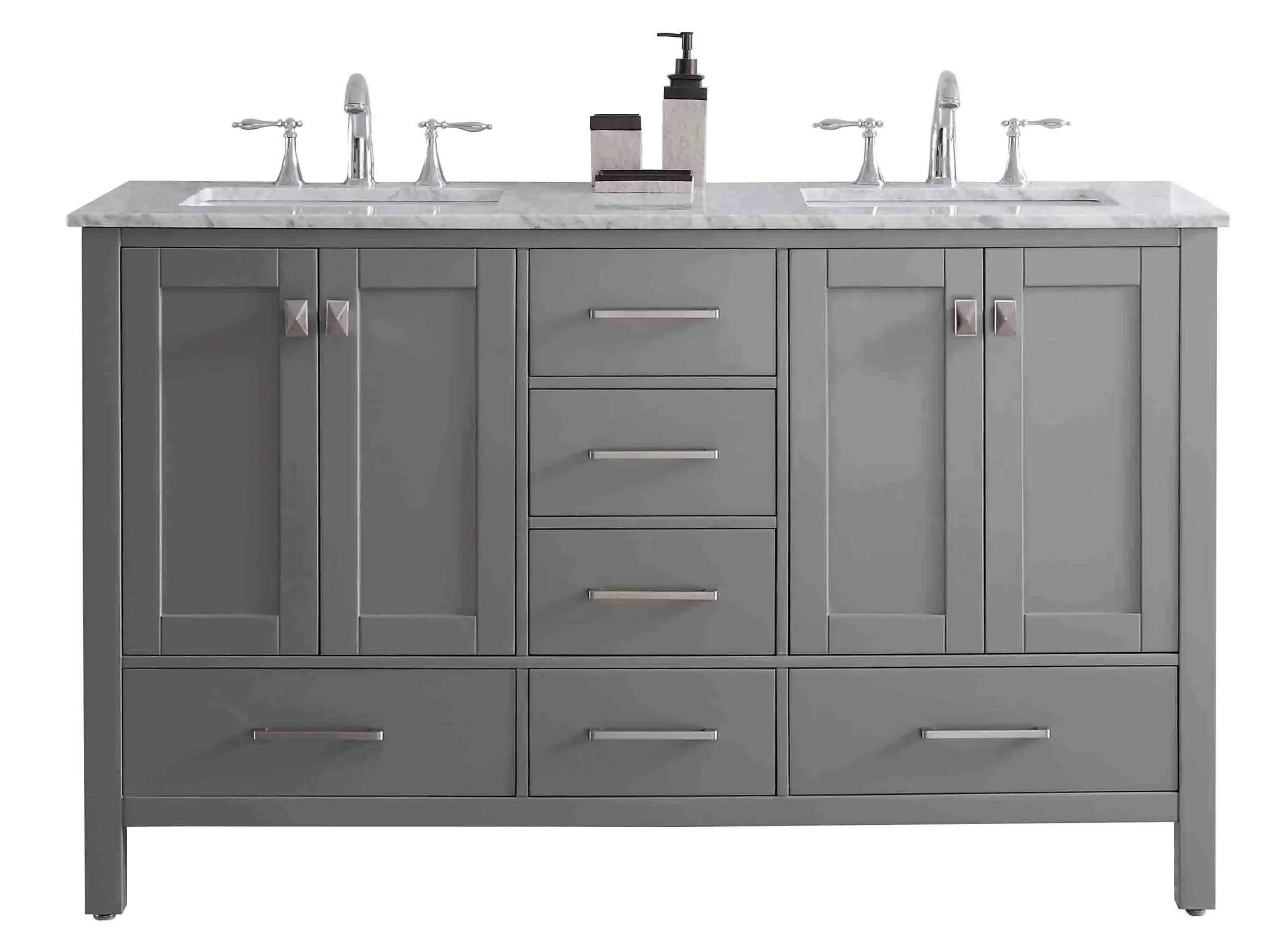 Sydney 60 Double Sink Bathroom Vanity