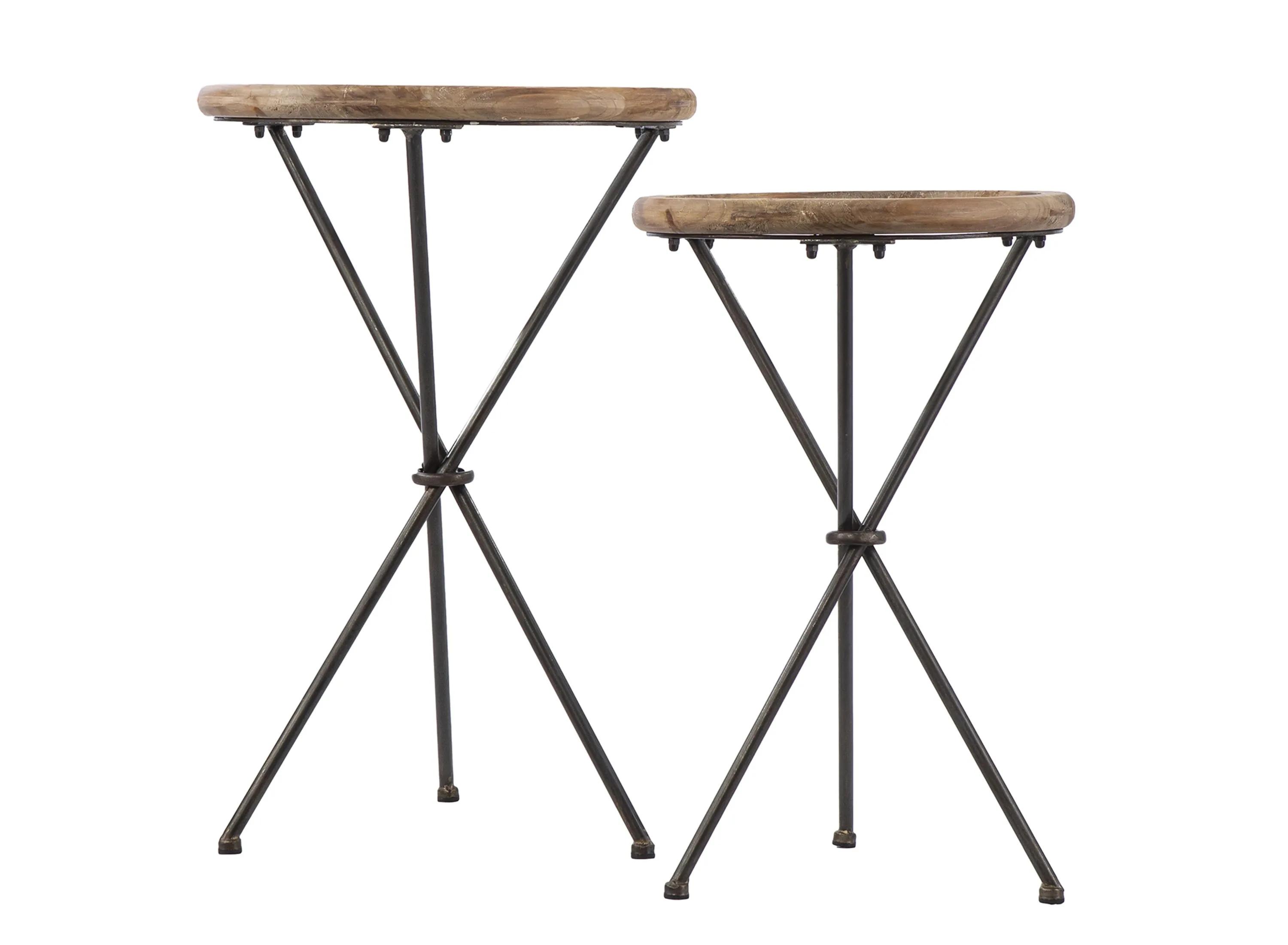 340259900 Mary 2-pc. Round Accent Table Set sku 340259900
