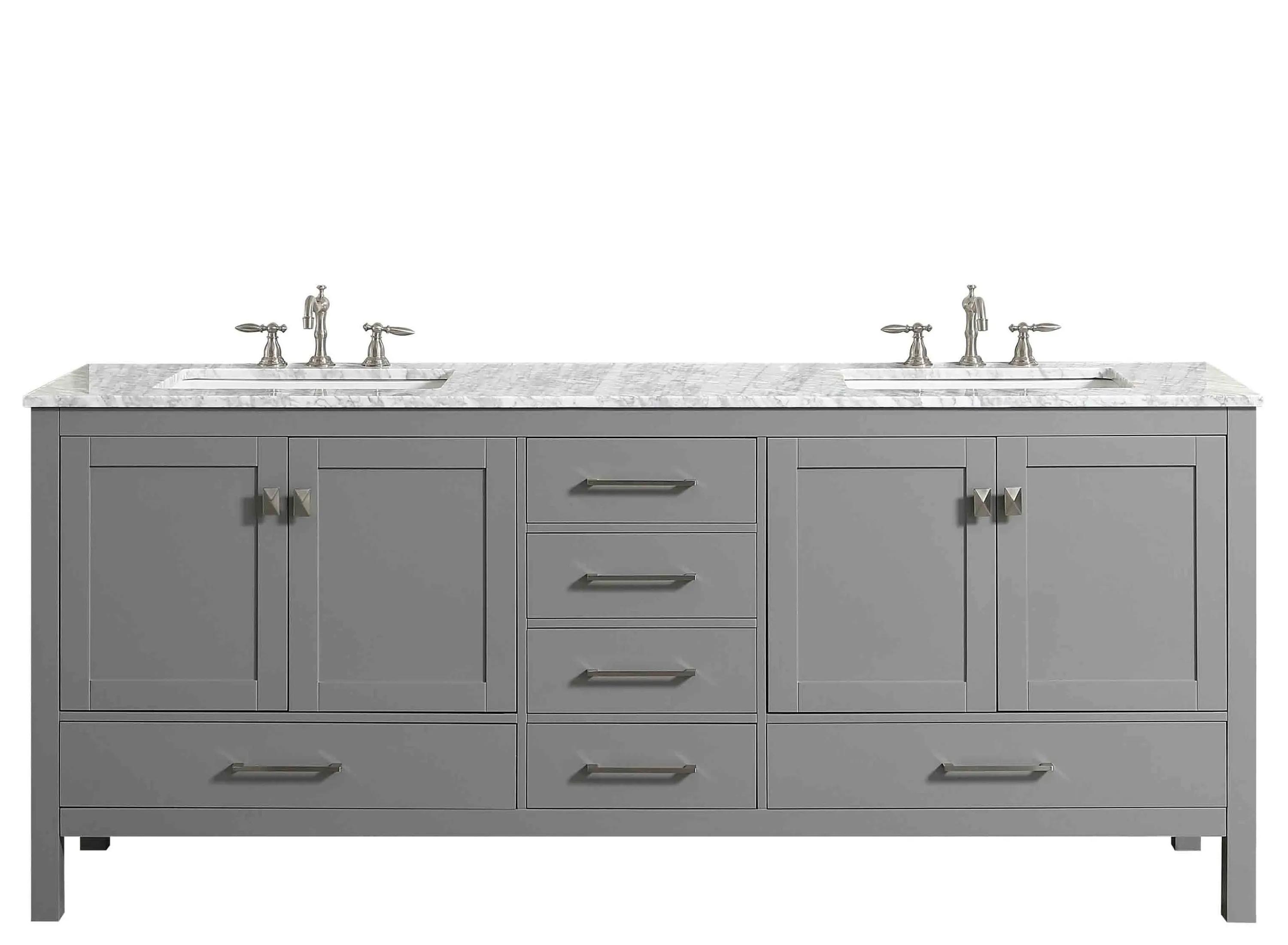 Sydney 78 Double Sink Bathroom Vanity
