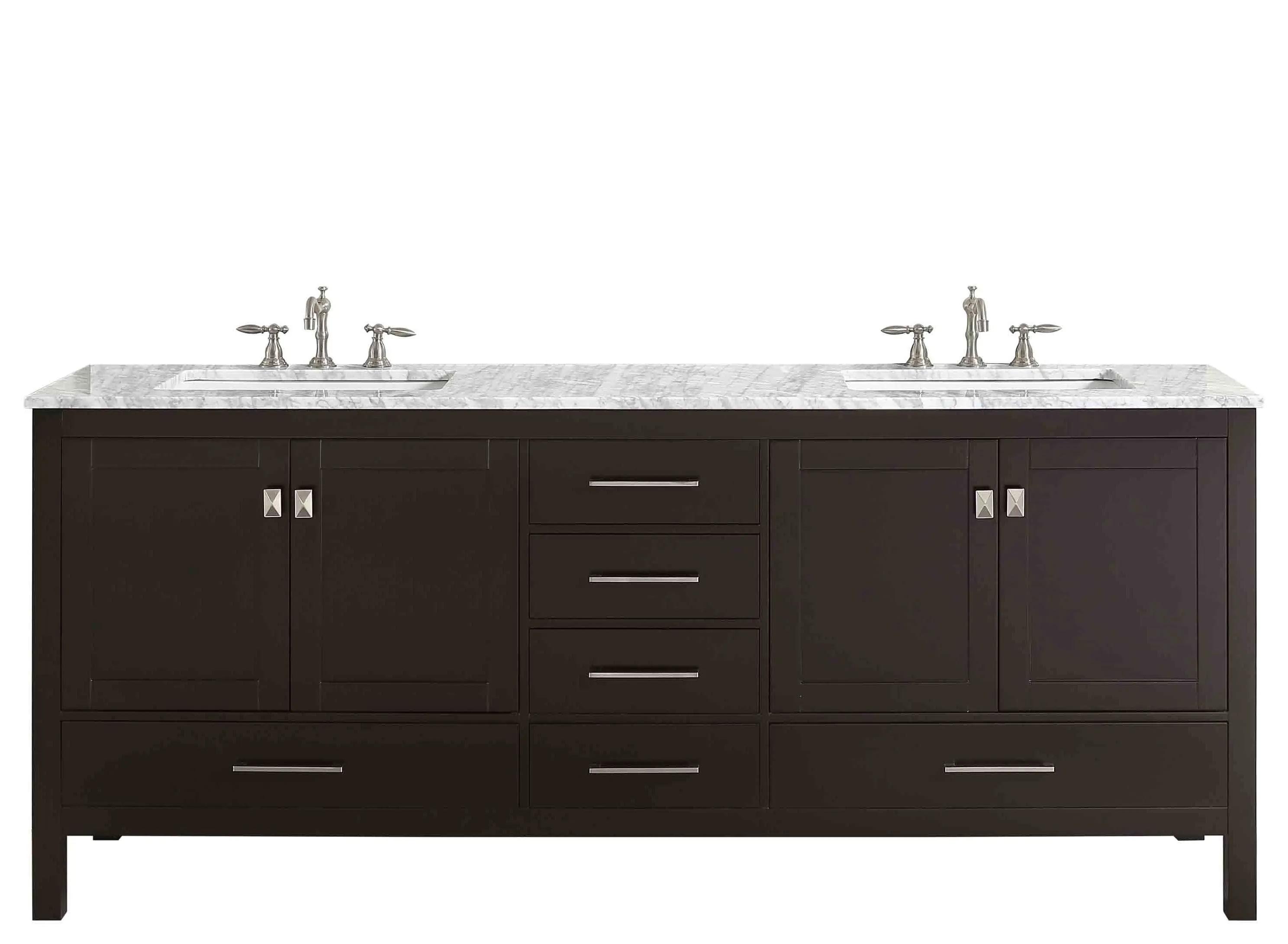 Sydney 78 Double Sink Bathroom Vanity